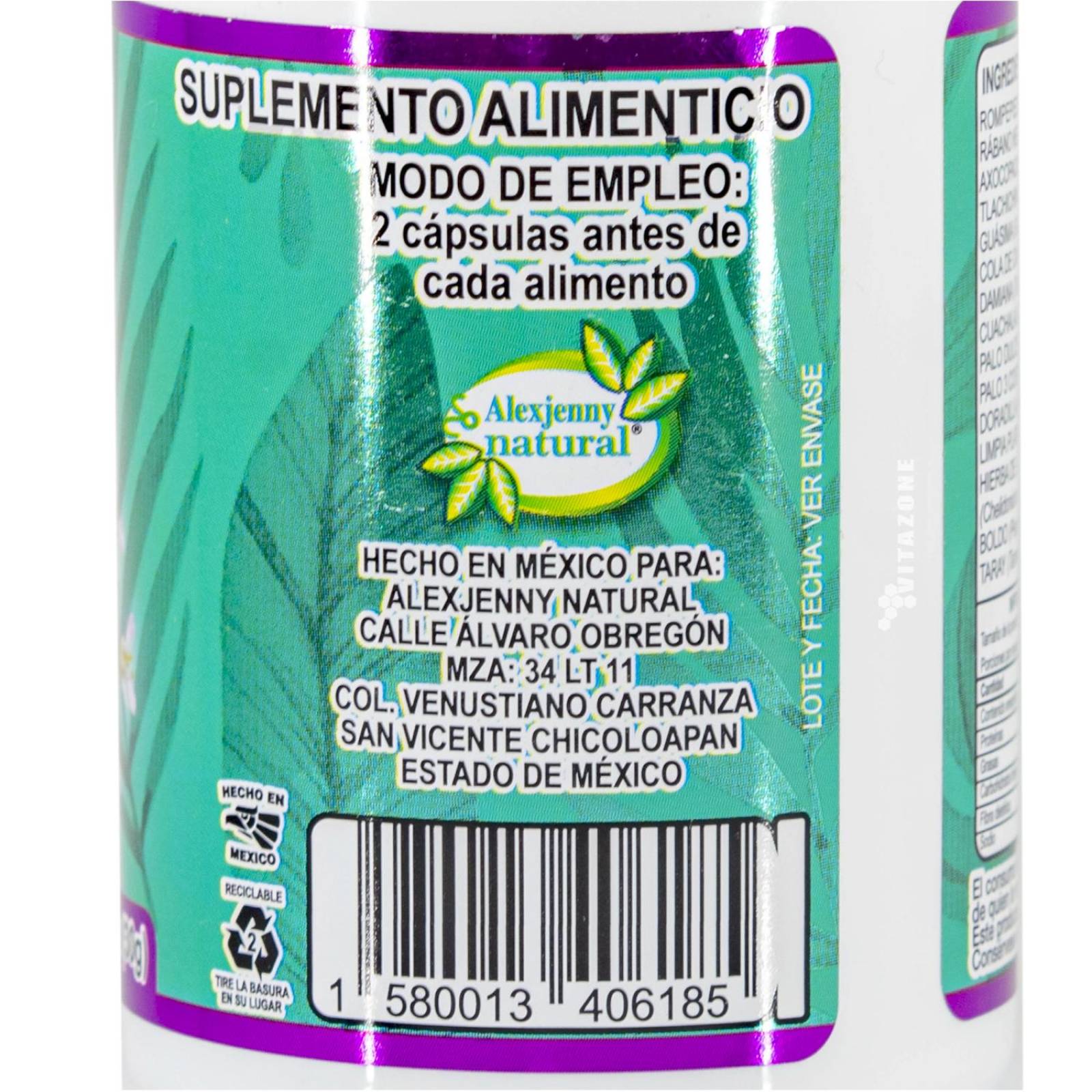 Rompe Piedras 60 cápsulas Alexjenny 