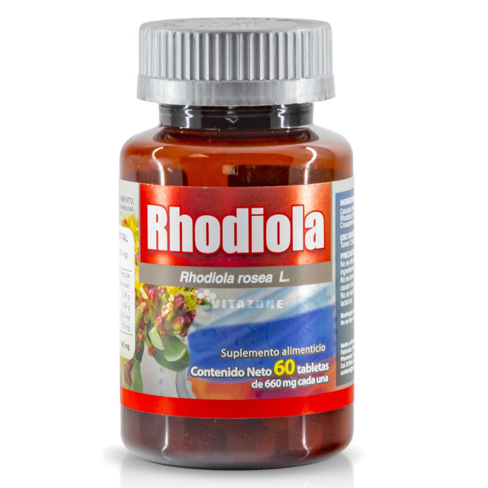 Rhodiola Rosea 60 tabletas 660 mg Pharmadan 