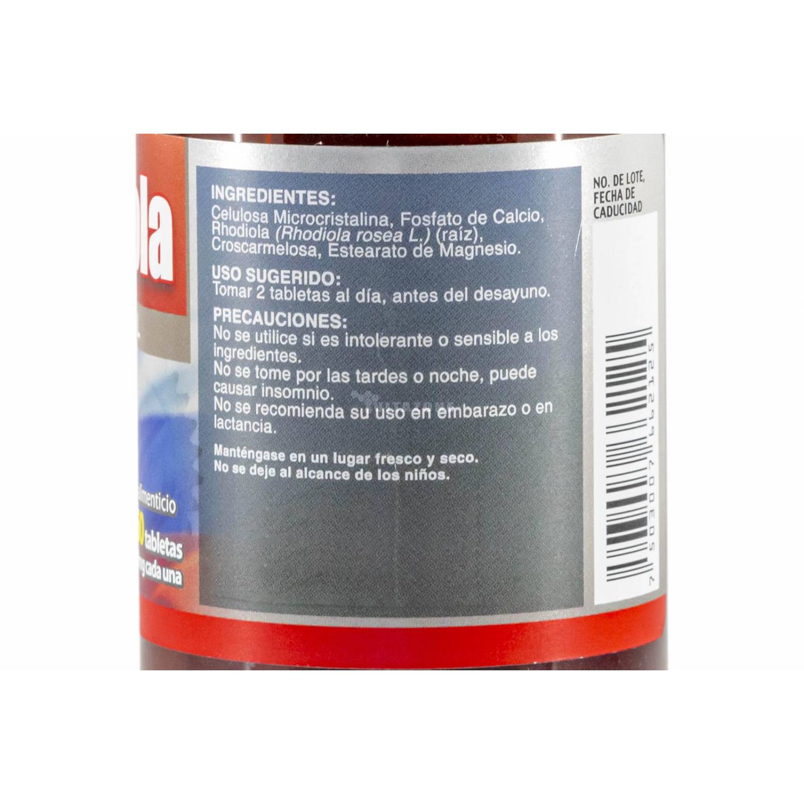 Rhodiola Rosea 60 tabletas 660 mg Pharmadan 