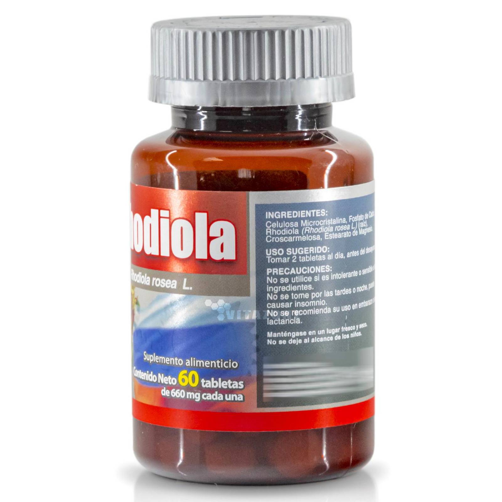 Rhodiola Rosea 60 tabletas 660 mg Pharmadan 