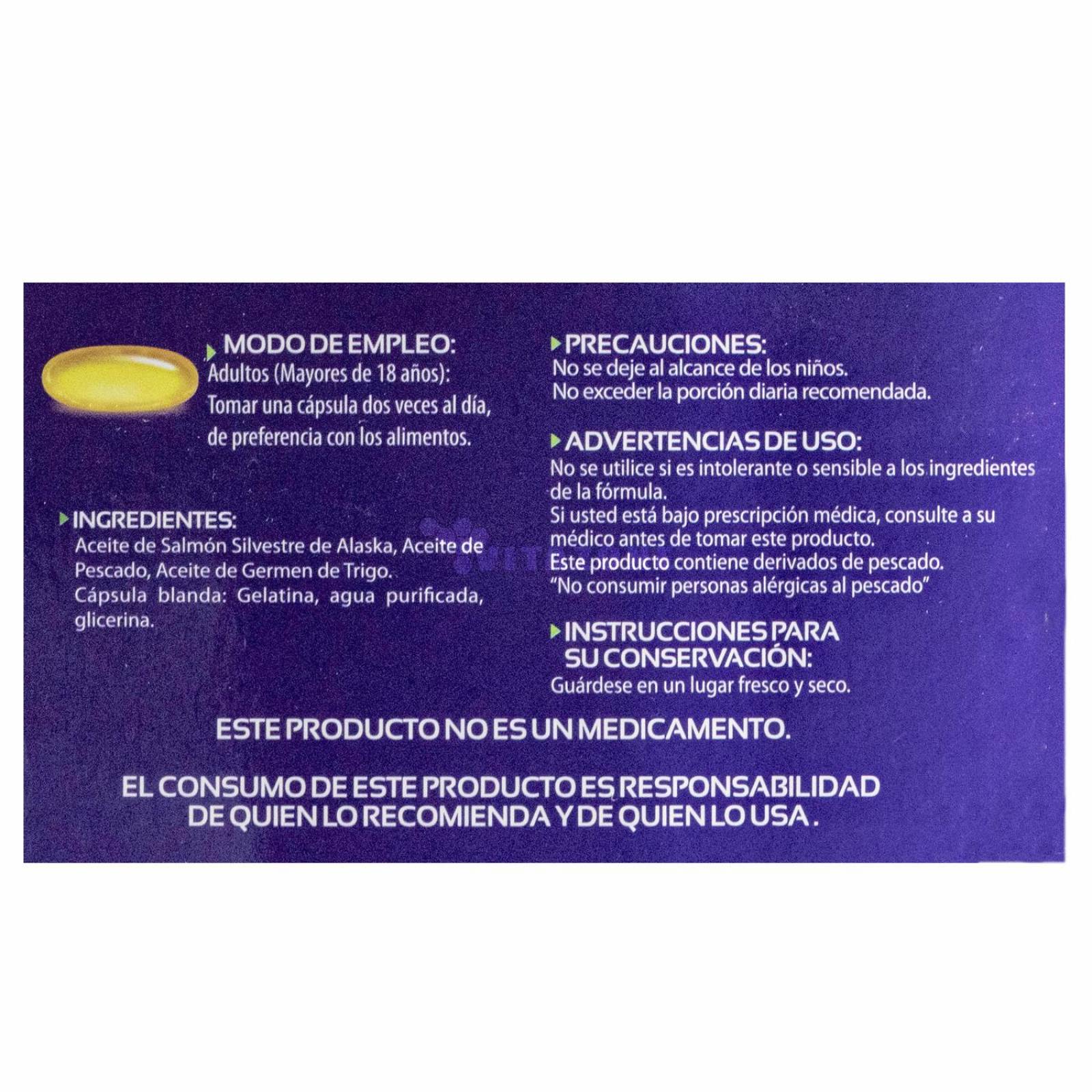 Omega 3 Max EPA/DHA Salmón de Alaska 150 cáps Solanum 