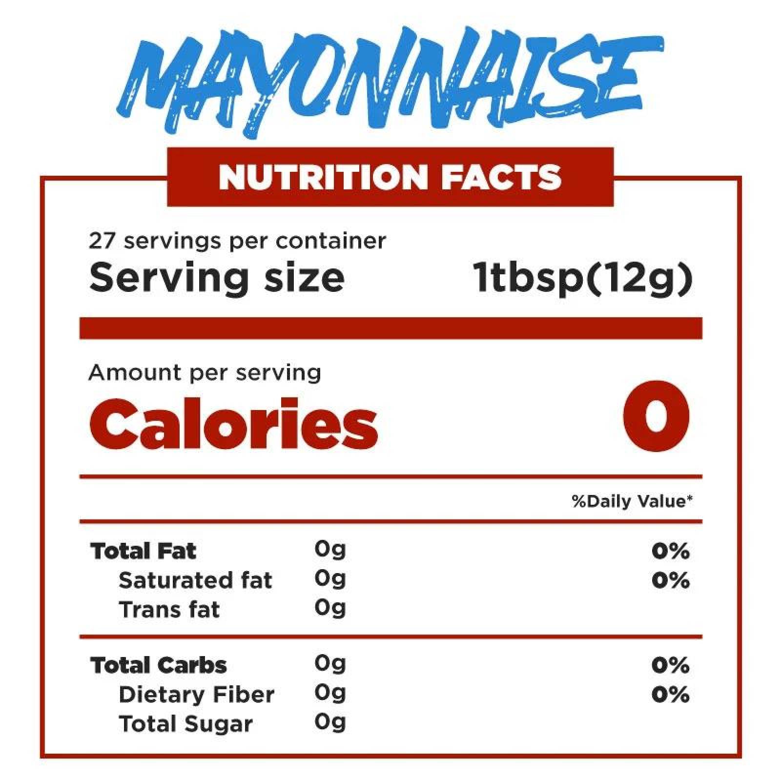 Mayonesa Mrs Taste Sin azúcar Sin sodio 335 g 