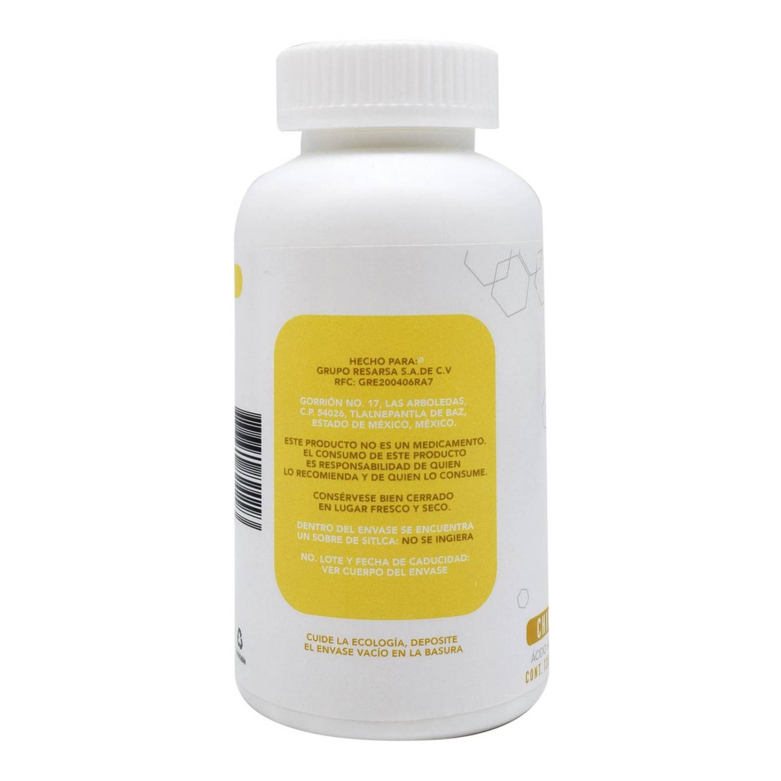 Colágeno tipo 2 Colágeno de pollo 120 cápsulas Resarsa 