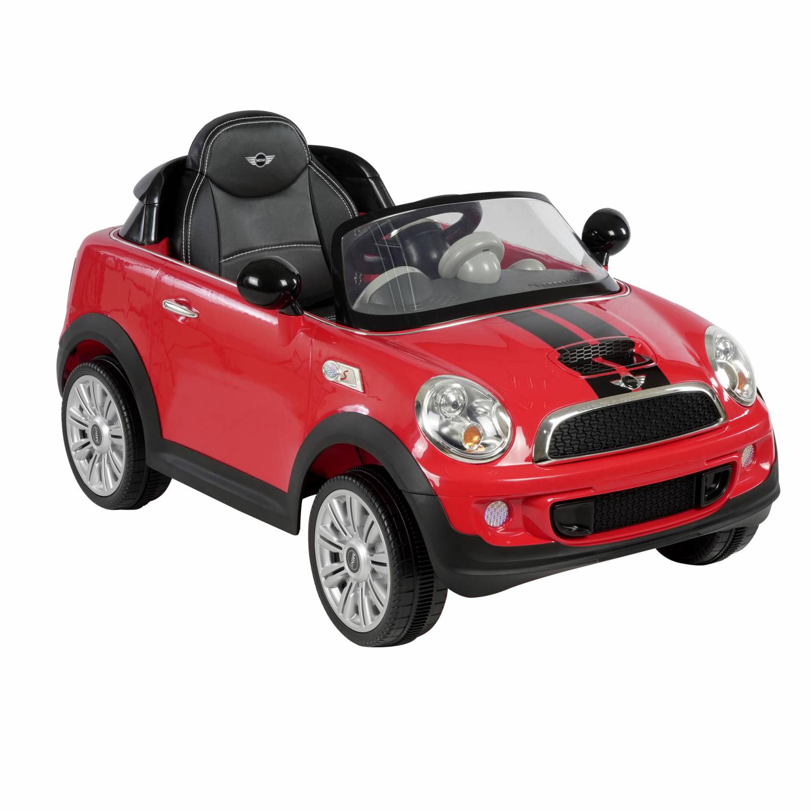Auto Eléctrico Prinsel Mini Cooper 6V Rojo