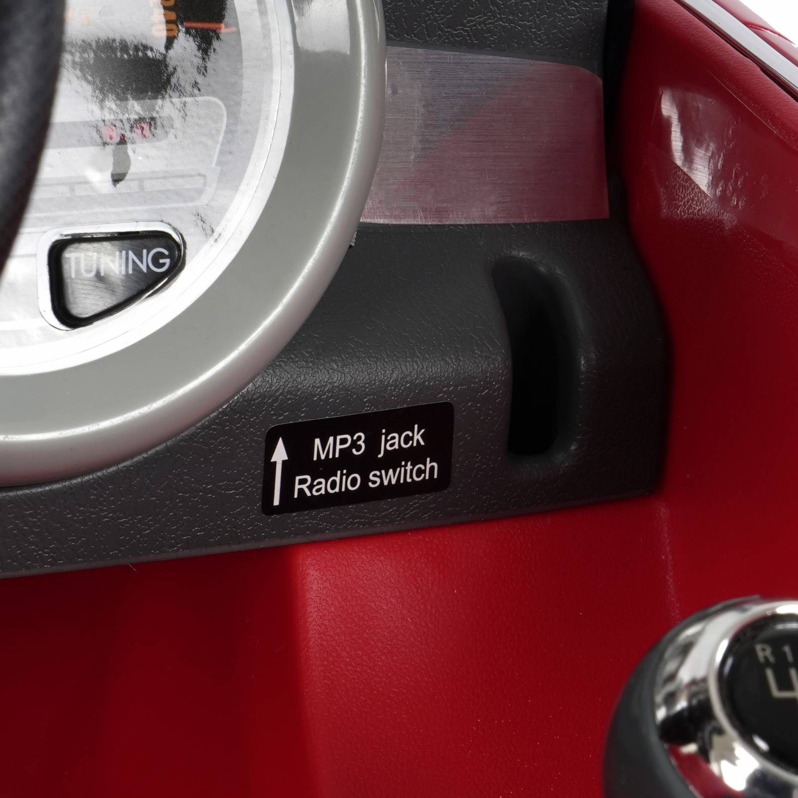 Auto Eléctrico Prinsel Mini Cooper 6V Rojo