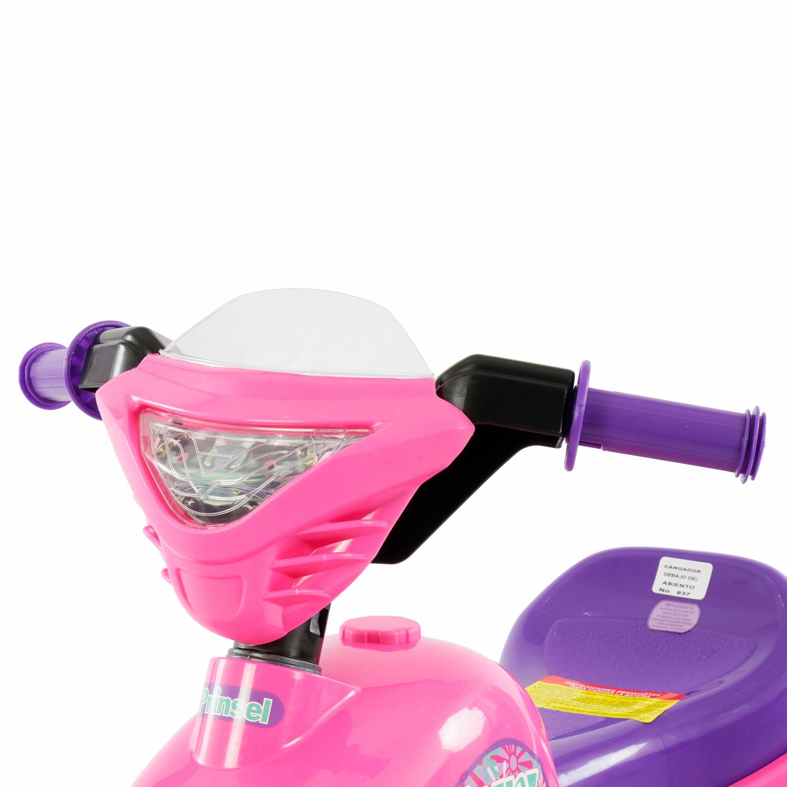 Moto Eléctrica Prinsel Mini Quad Rosa
