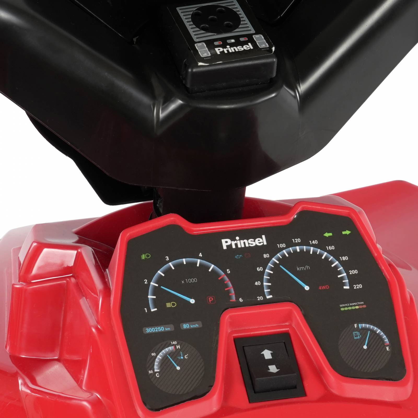 Moto Eléctrica Prinsel Cobra Rojo