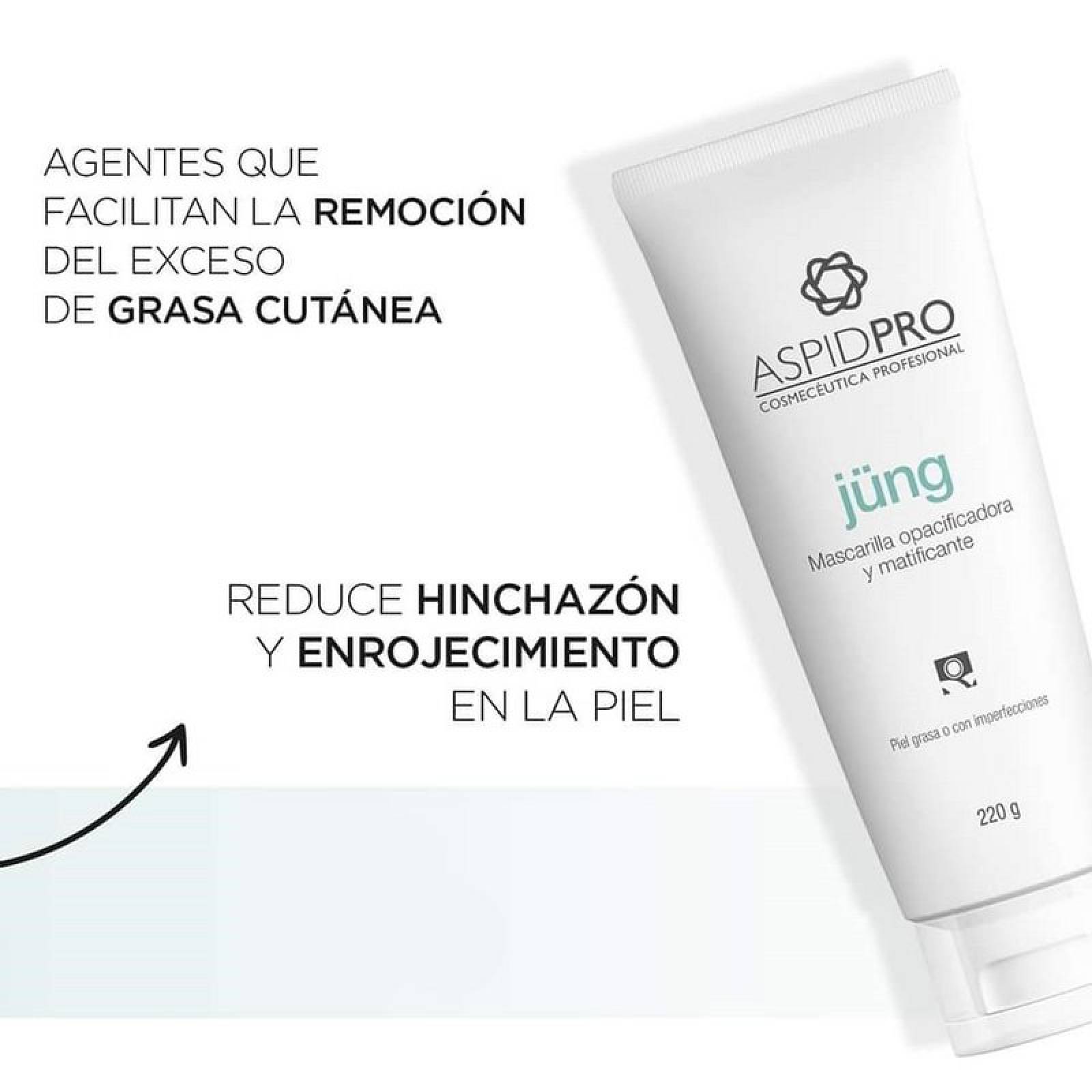Mascarilla C/ Acido Salicílico Y Arcilla Blanca 75g Aspidpro