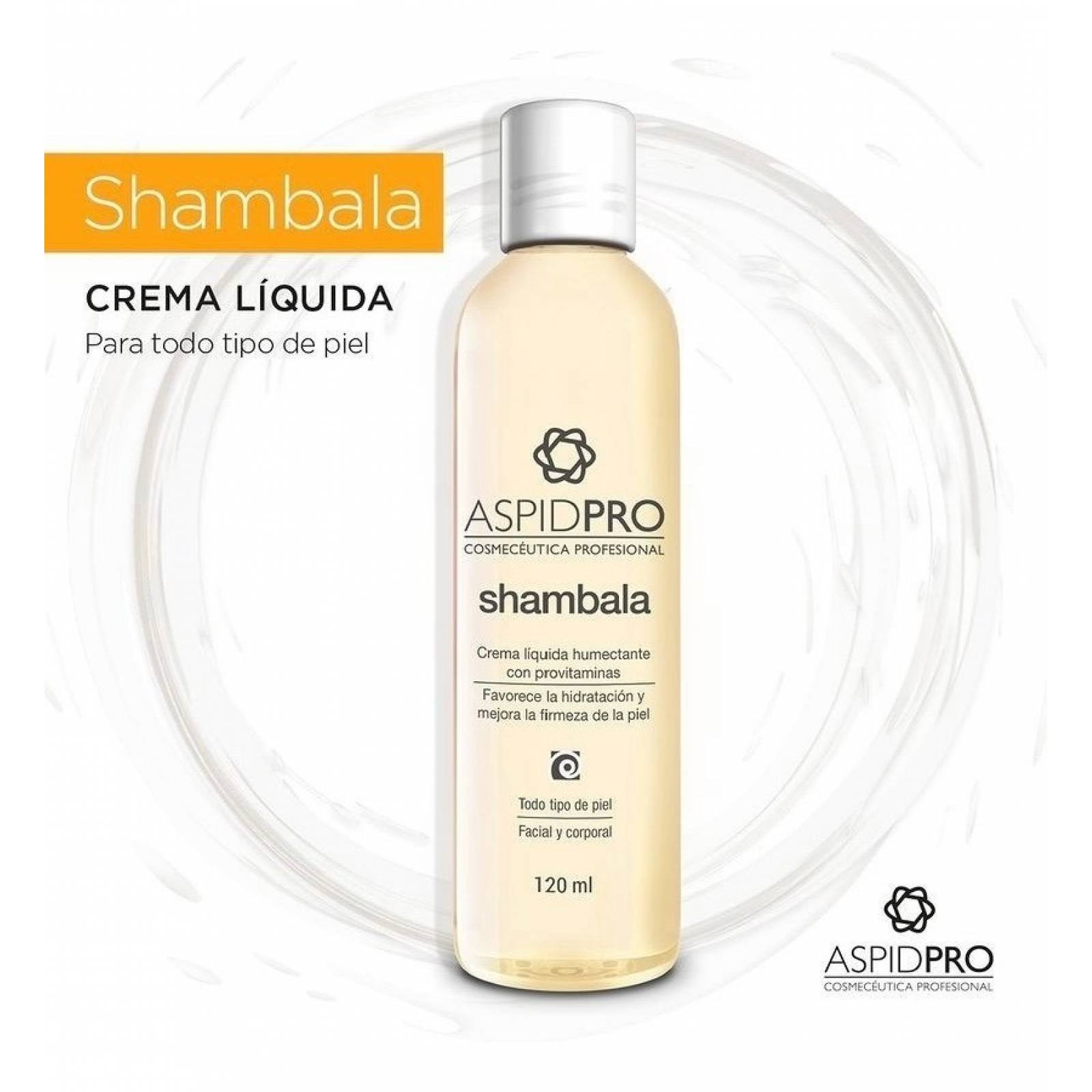 Shambala Crema Humectante 120ml Con Vitaminas Aspidpro