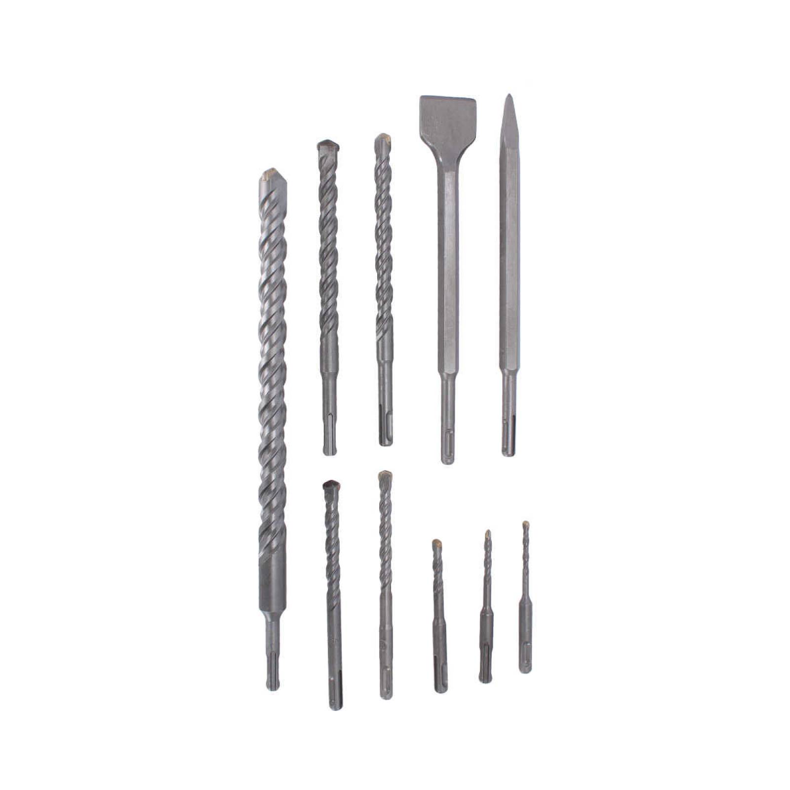 Juego de 10 brocas para concreto SDS plus MT-007 RORK