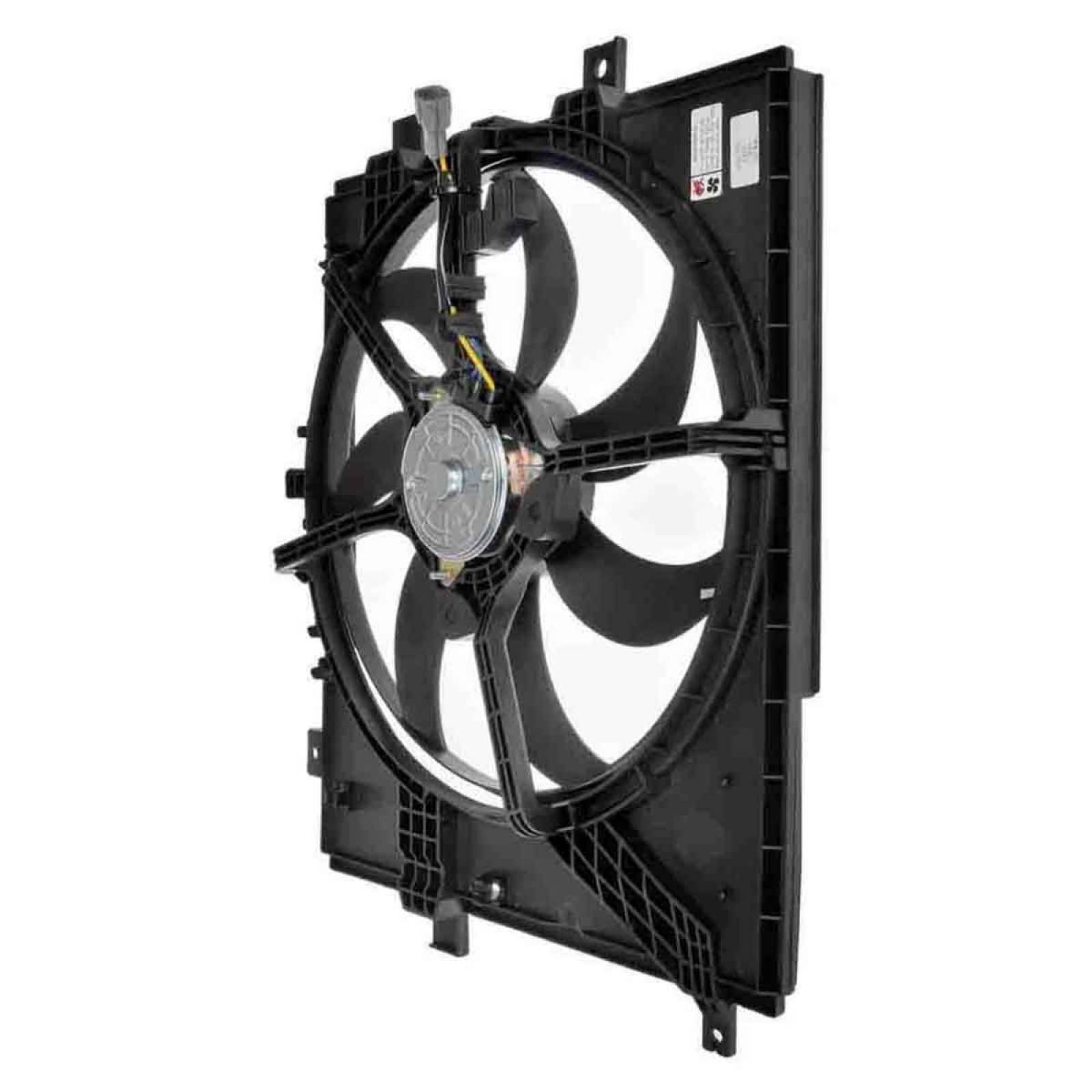 Motoventilador Nissan Versa Note Sl 1.6 2015 4pines Mfi Dohc