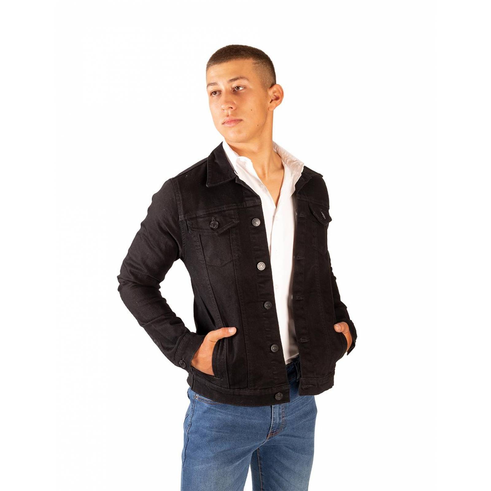 Chamarra de mezclilla caballero 