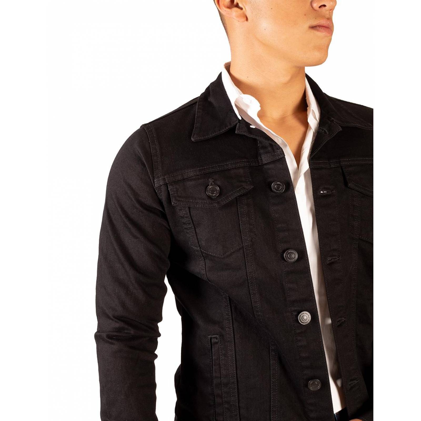 Chamarra de mezclilla caballero 