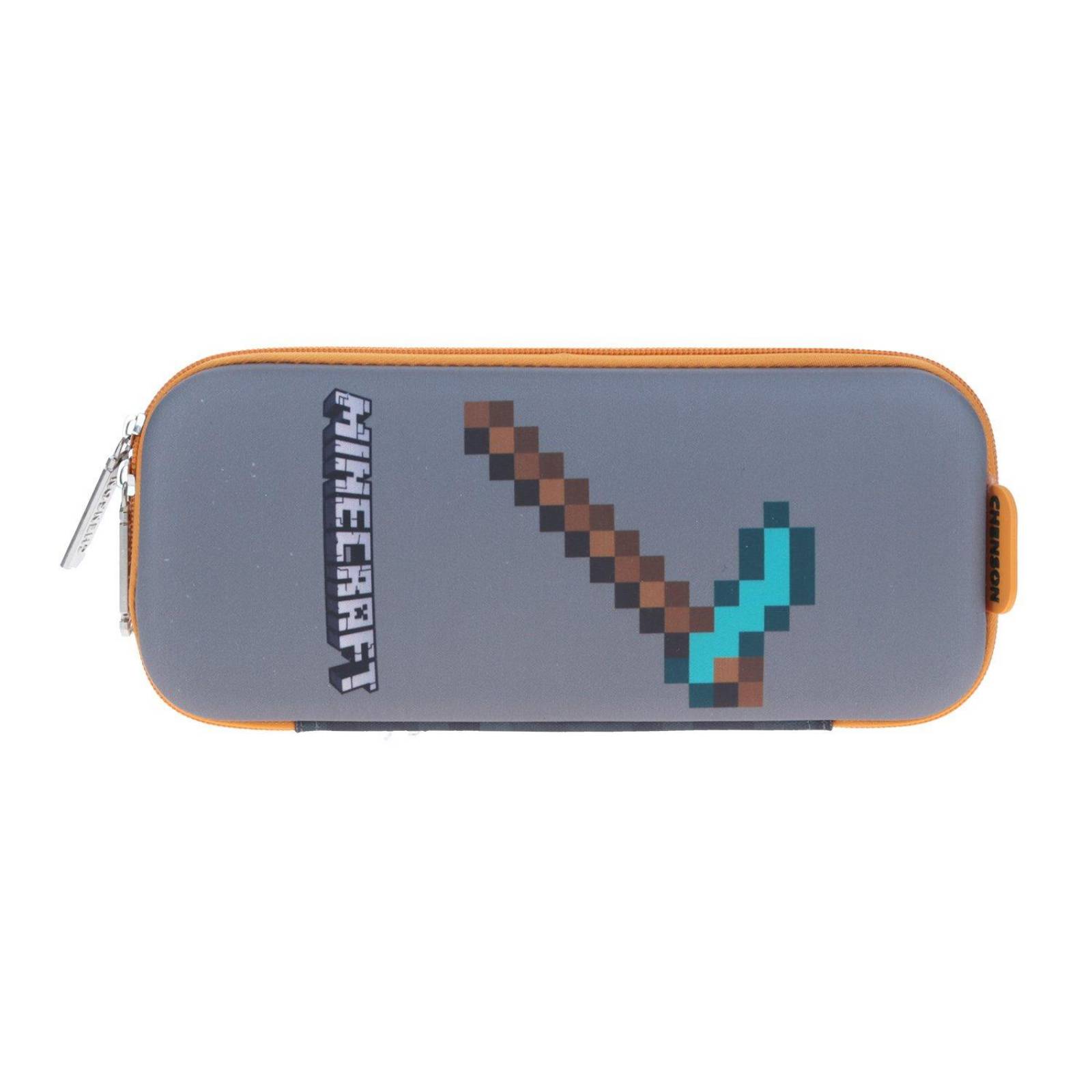 Lapicera Minecraft Hoz Gris porta consola 