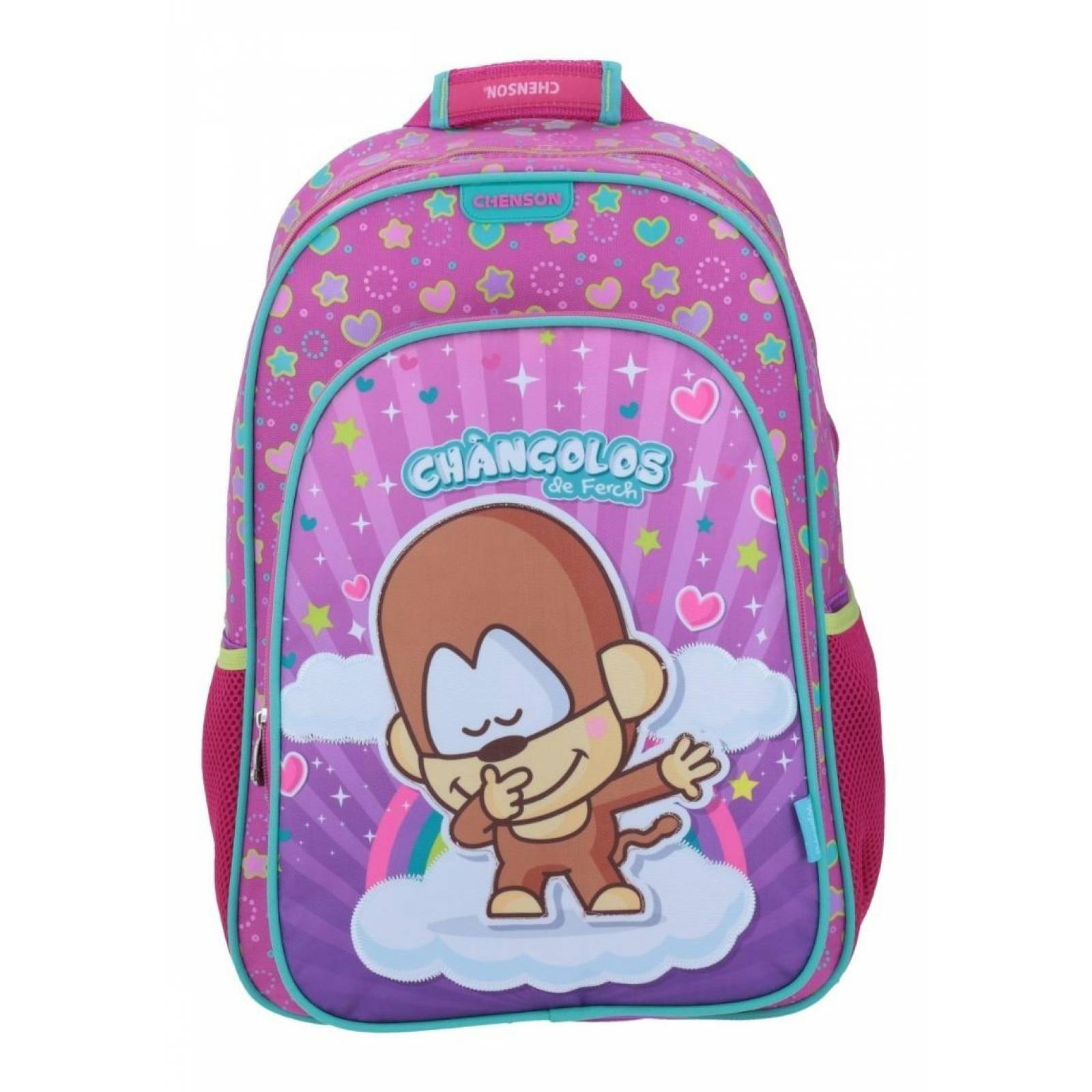 Mochila Chenson Grande Nubes Changolos Con Luz Led 