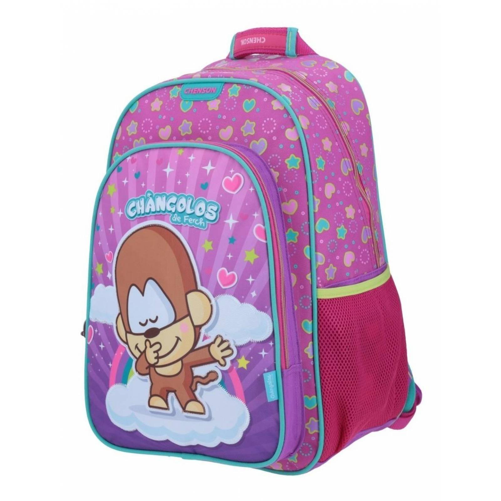 Mochila Chenson Grande Nubes Changolos Con Luz Led 