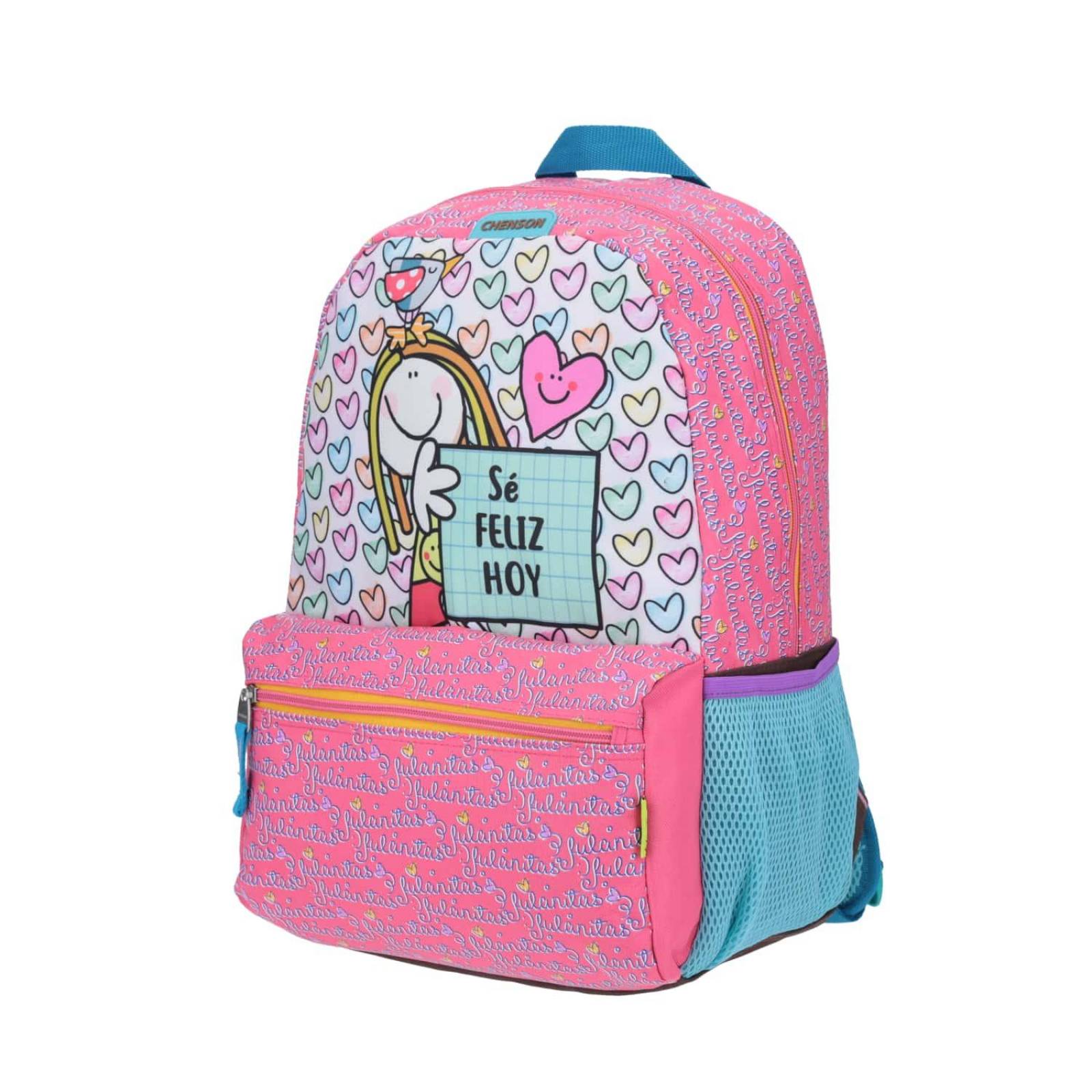 Mochila grande sé feliz fuanitos 
