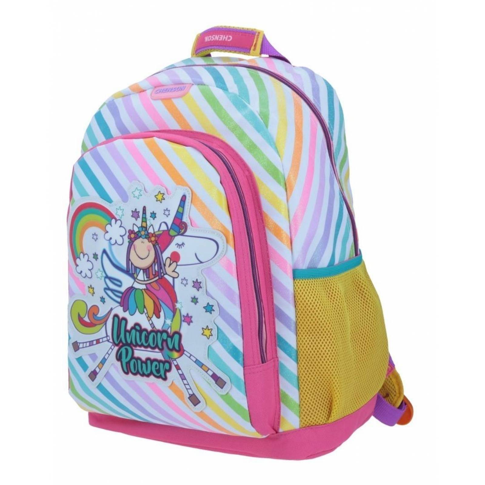 Mochila Grande Chenson Fulanitos Unicorn Power Corni 