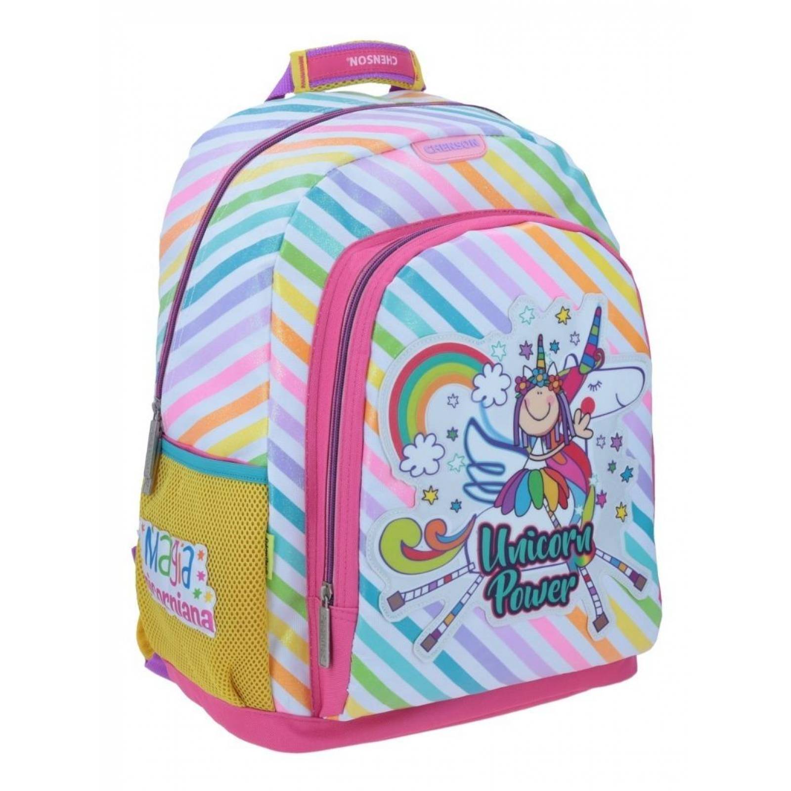 Mochila Grande Chenson Fulanitos Unicorn Power Corni 