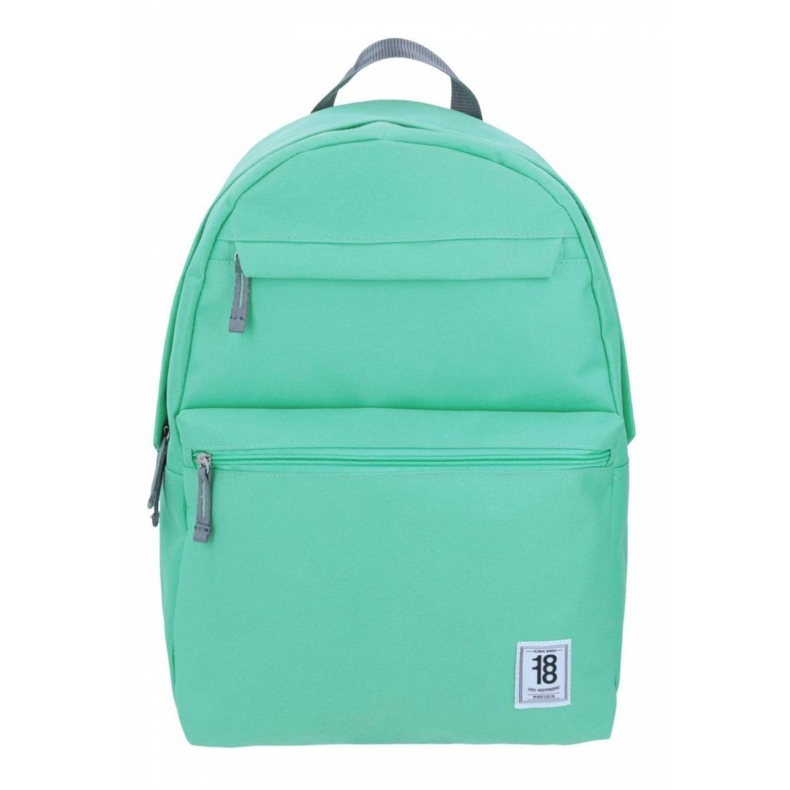 Mochila Colors 1818 Juvenil Unisex Grande Verde Menta 