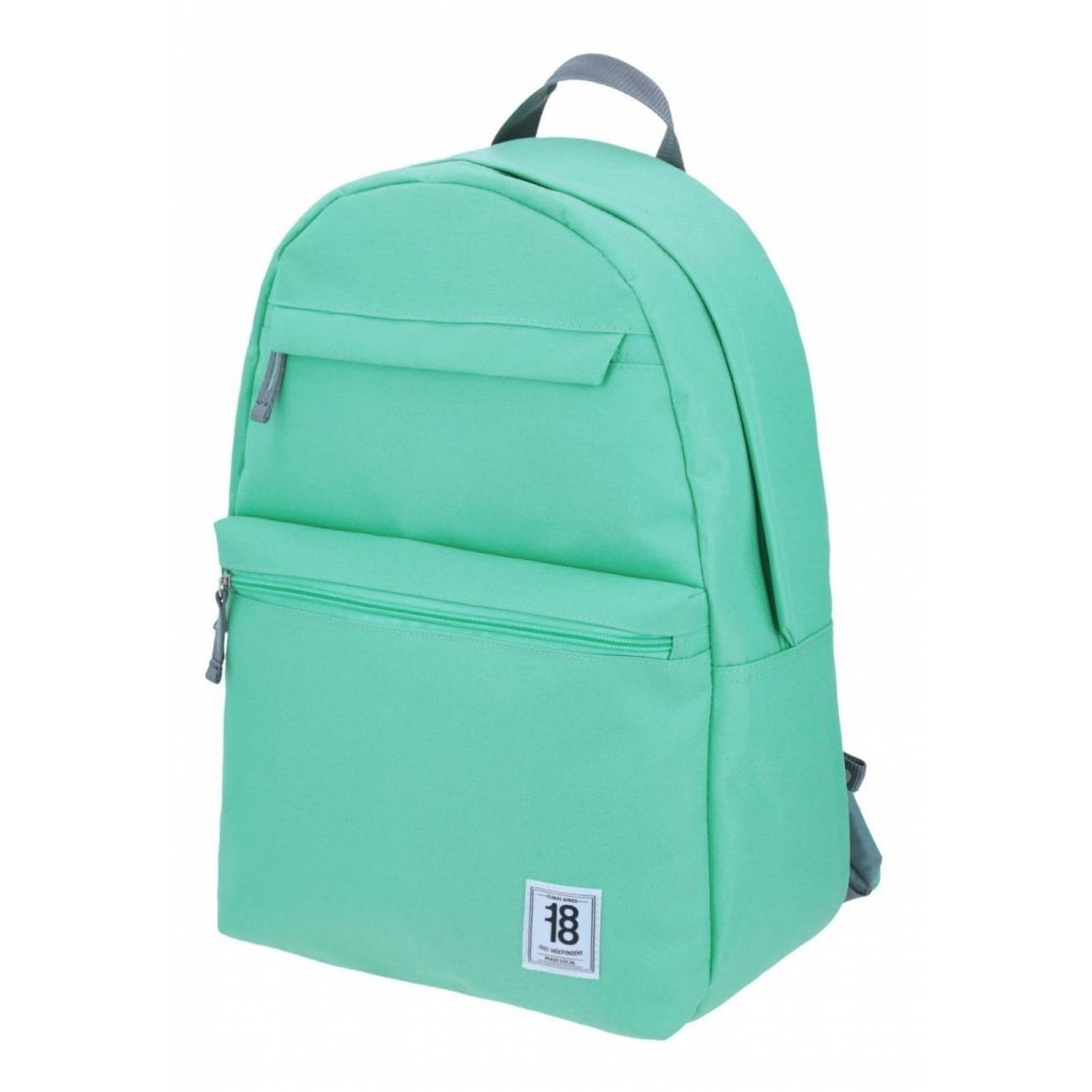 Mochila Colors 1818 Juvenil Unisex Grande Verde Menta 