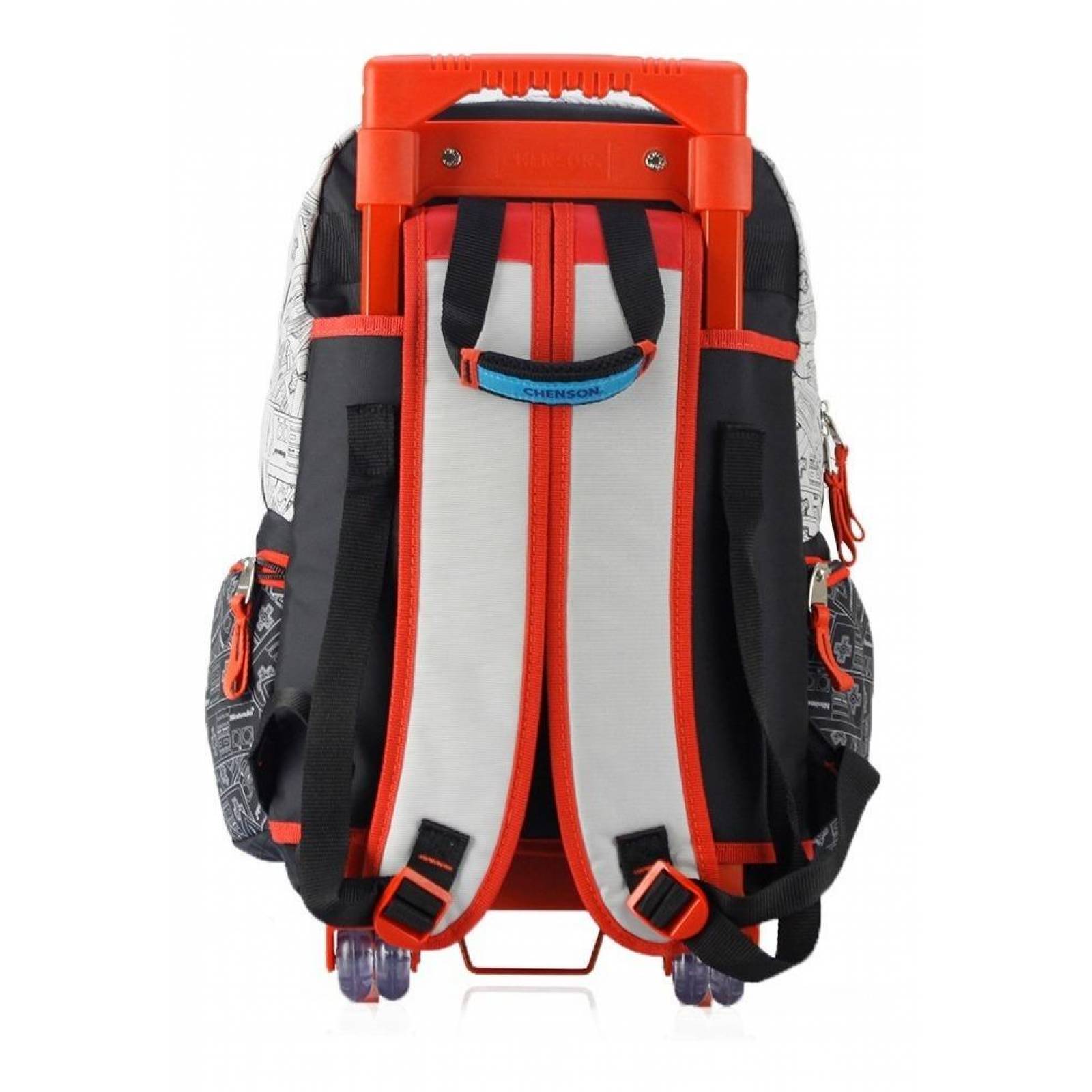 Mochila Con Ruedas Chenson Nintendo Classic Retro Control 