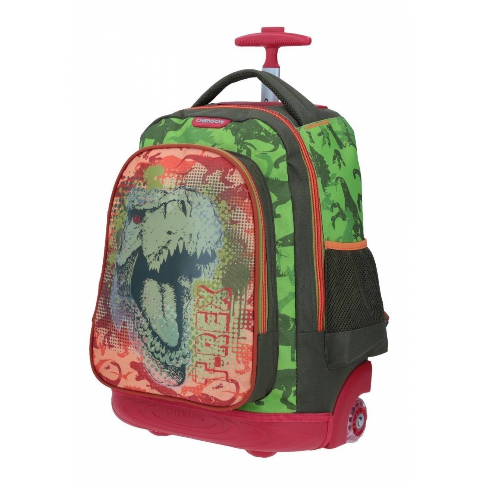 Mochilas Con Ruedas Luz Grande Chenson Original Rexty 