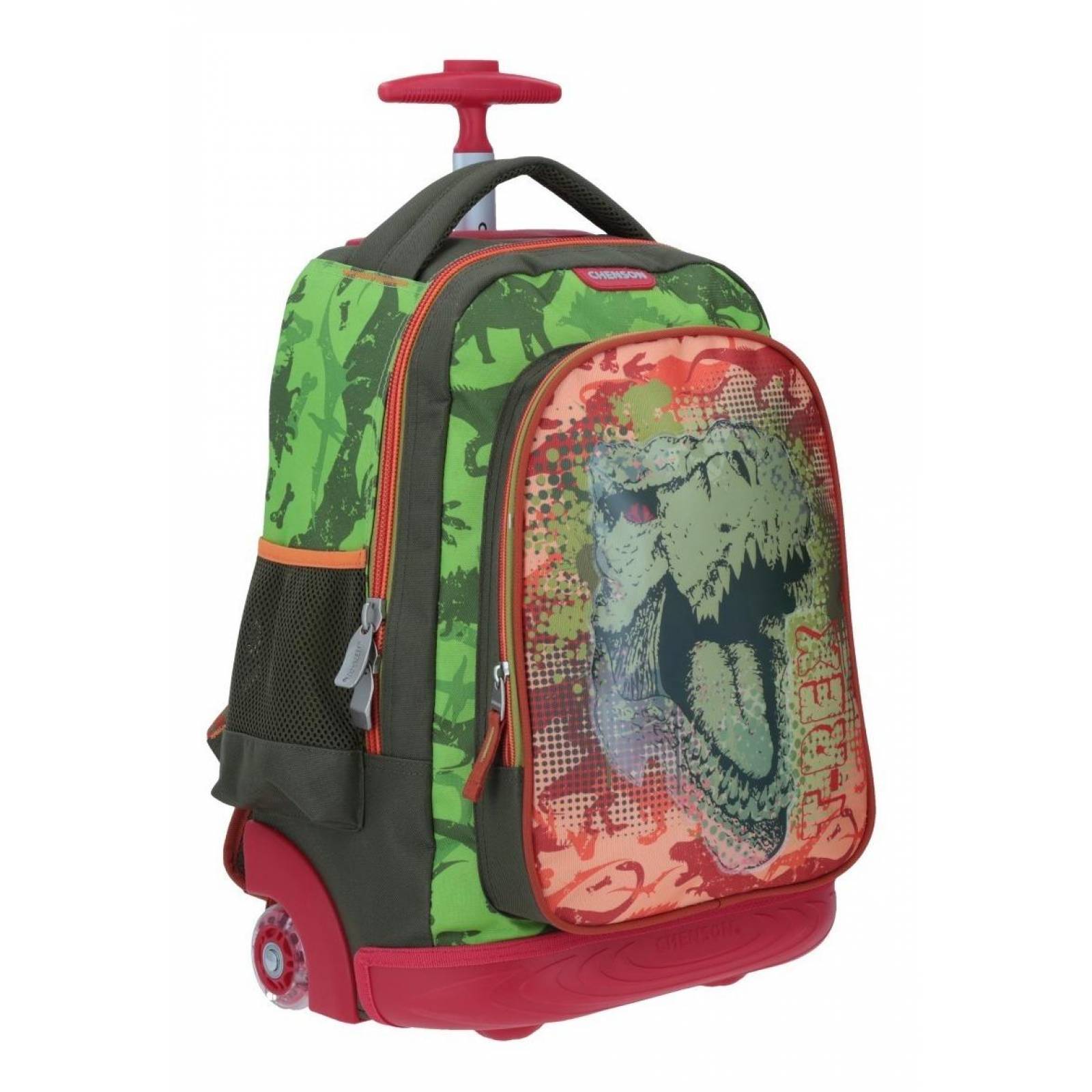 Mochilas Con Ruedas Luz Grande Chenson Original Rexty 