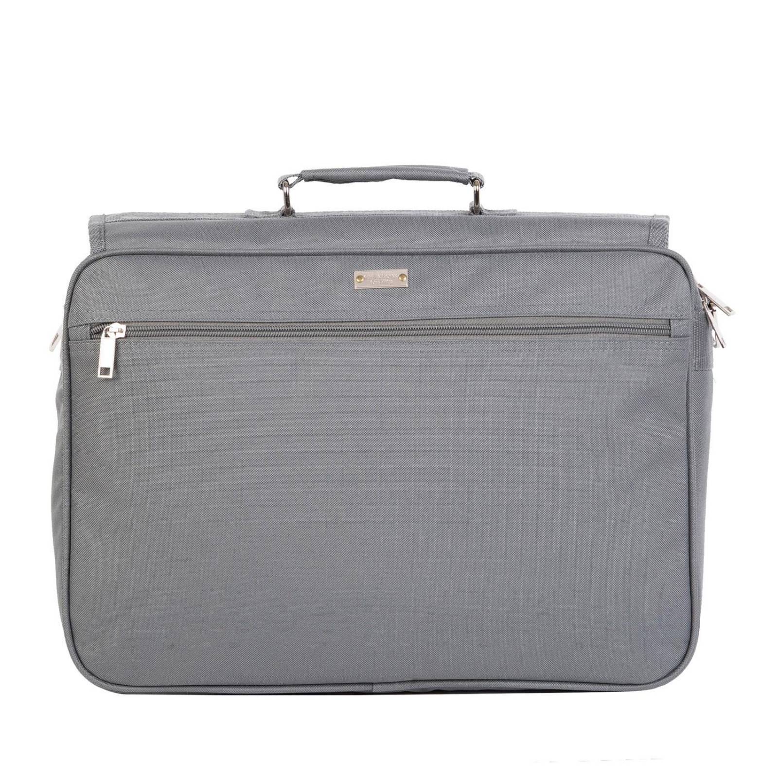 PORTAFOLIO GRANDE CHENSON UNISEX GRIS PARA LAPTOP 