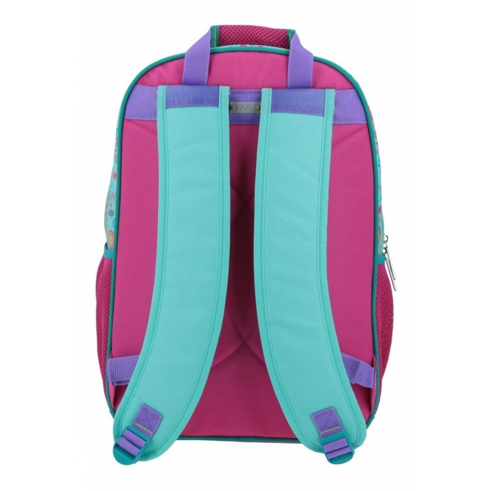 Mochila Chenson Fulanitos Candy Termoformado Con Lentejuelas 