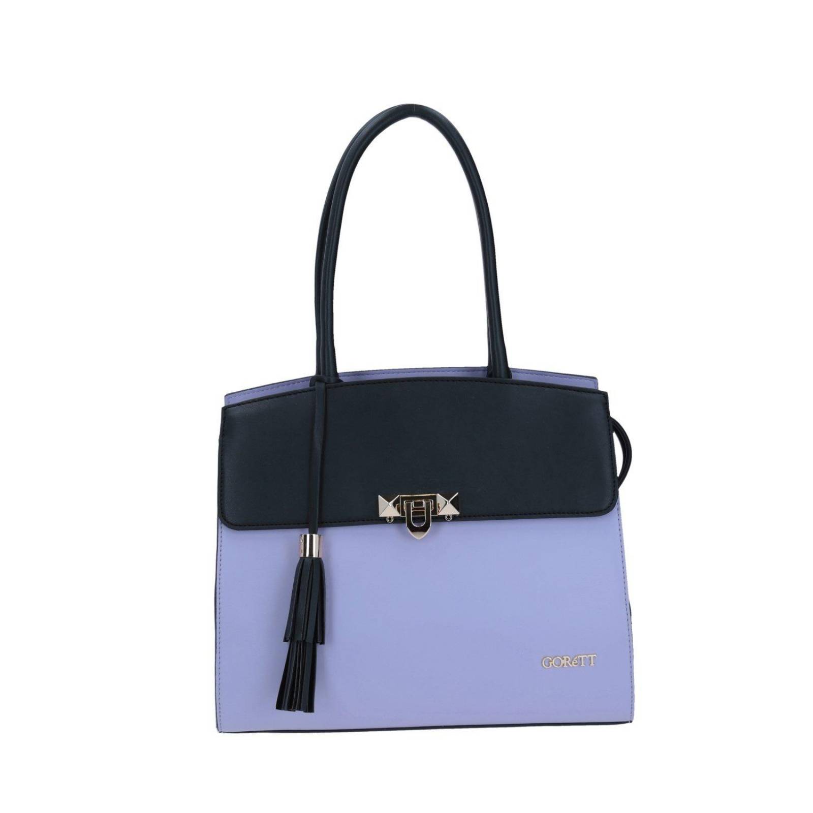 Tote Bag Grande Bicolor Morado GORETT 