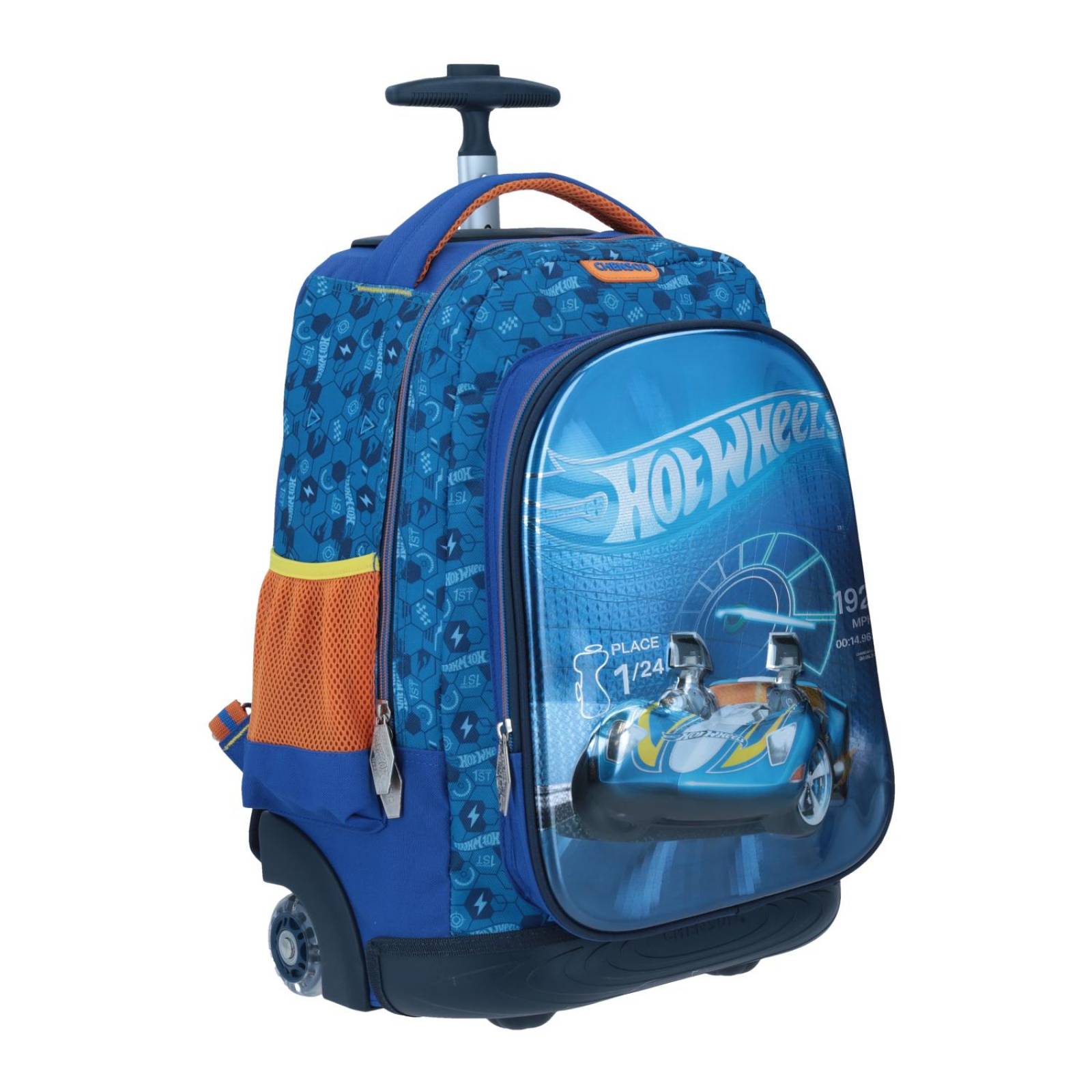 MOCHILA CON RUEDAS 1ST PLACE HOT WHEELS 
