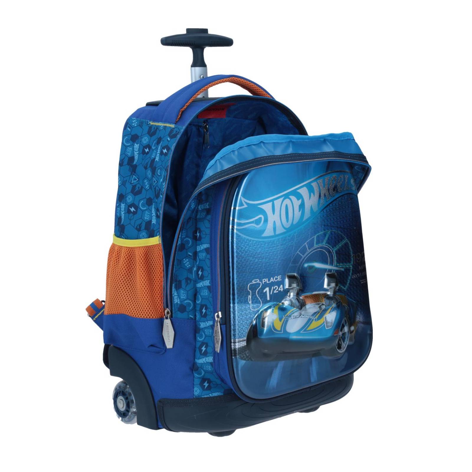MOCHILA CON RUEDAS 1ST PLACE HOT WHEELS 