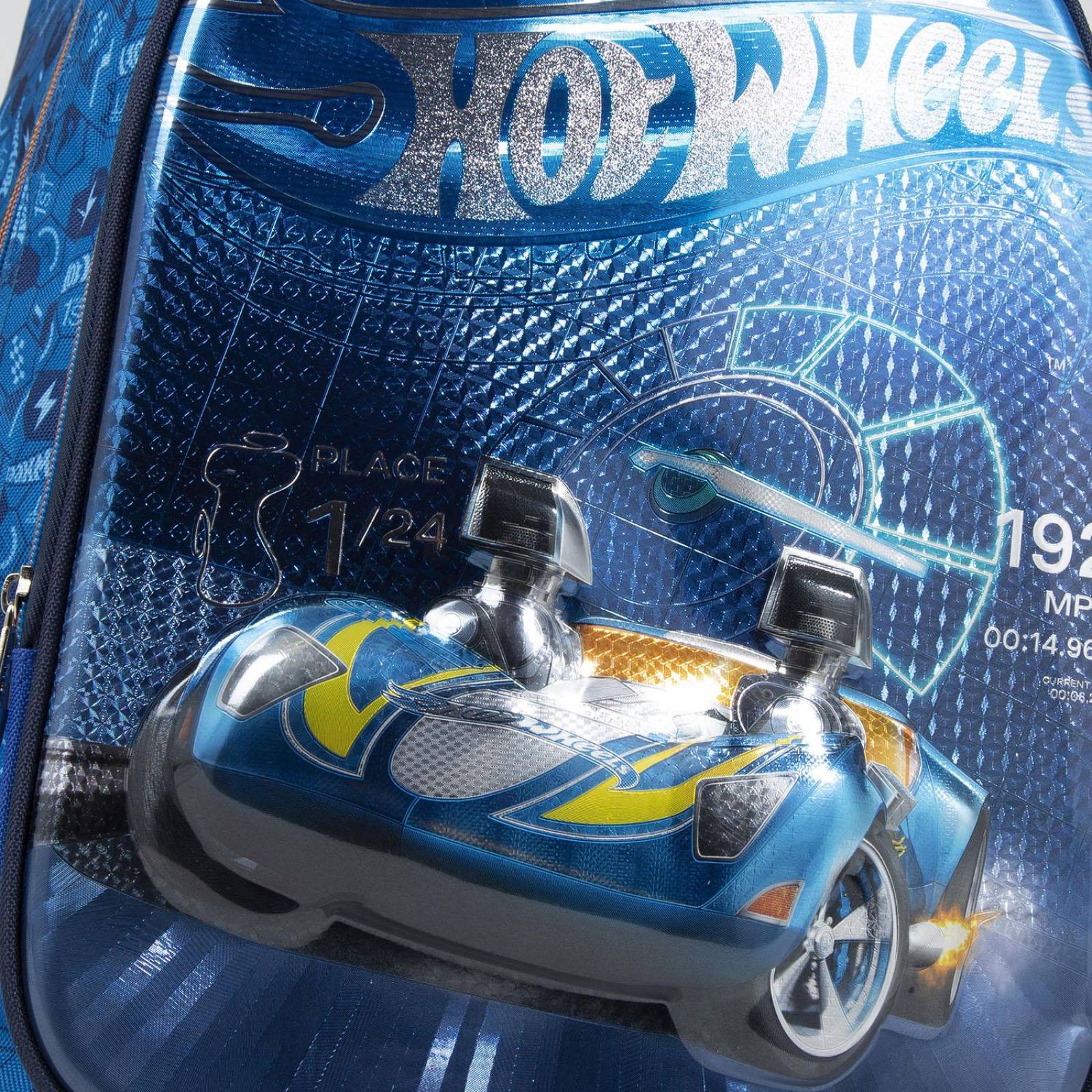 MOCHILA CON RUEDAS 1ST PLACE HOT WHEELS 