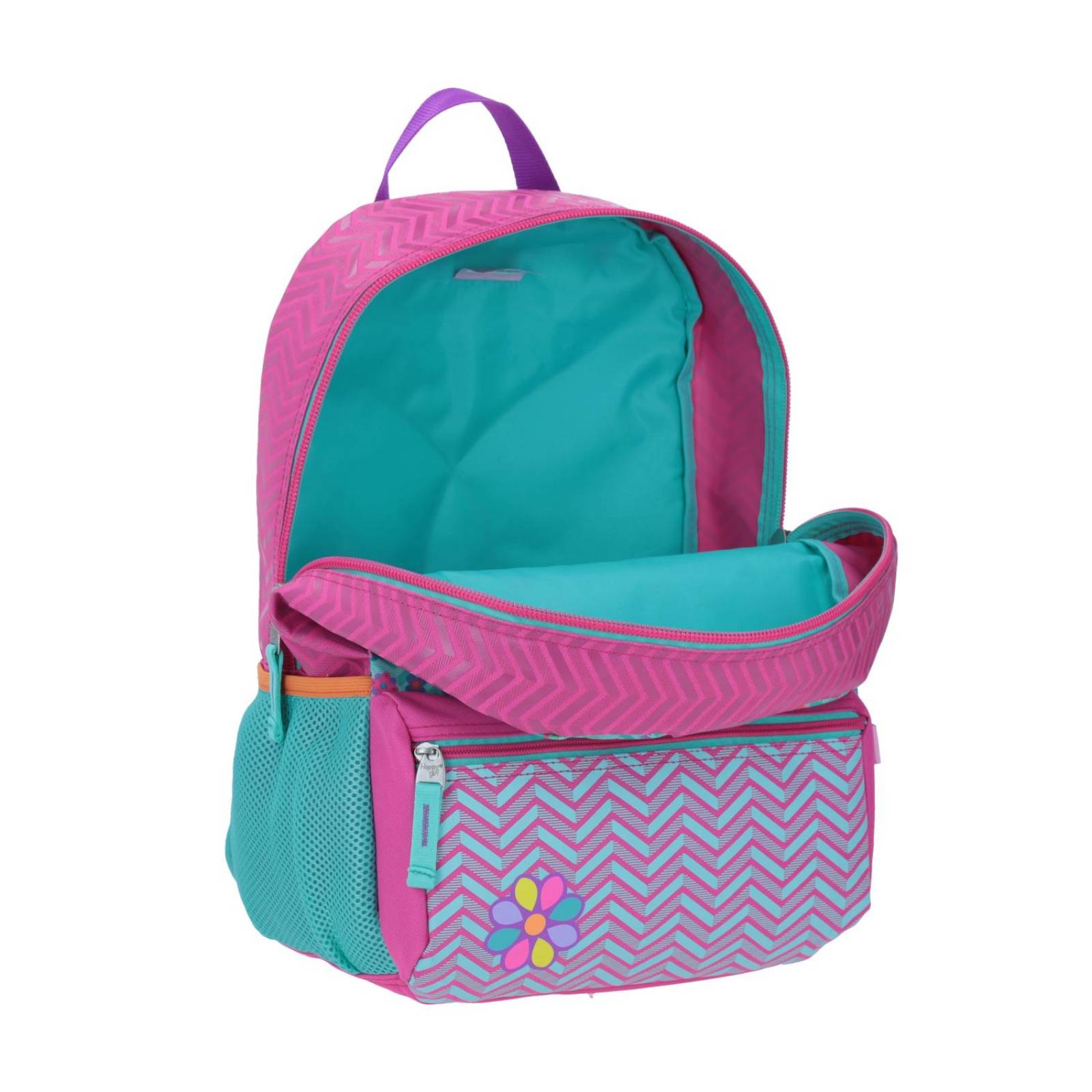 MOCHILA FLORES HAPPY GIRL 