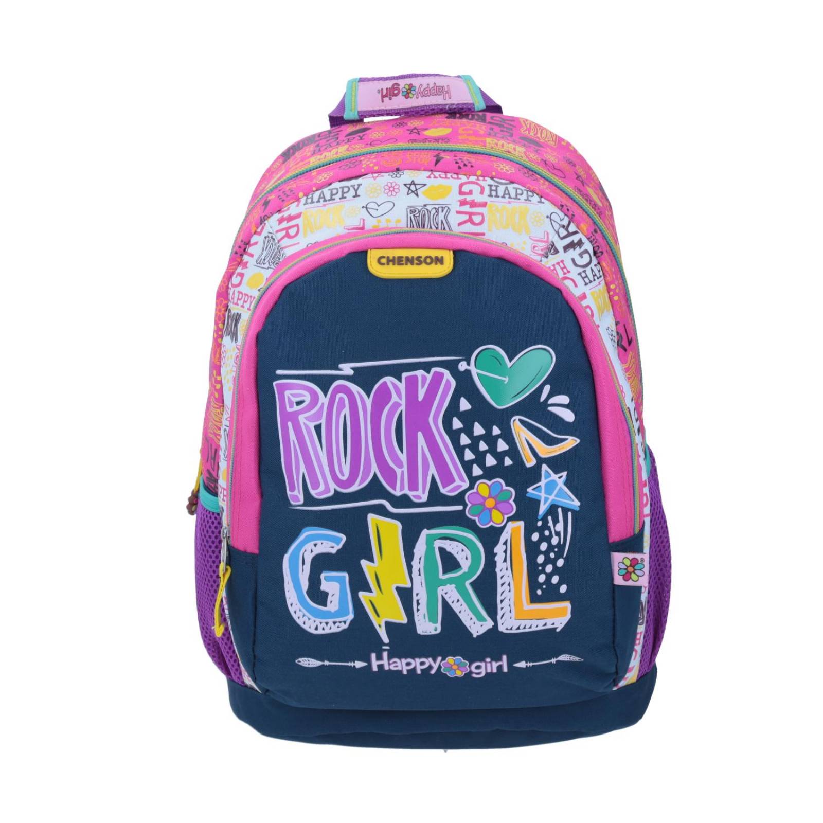 MOCHILA ROCK GIRL HAPPY GIRL PORTATABLET 
