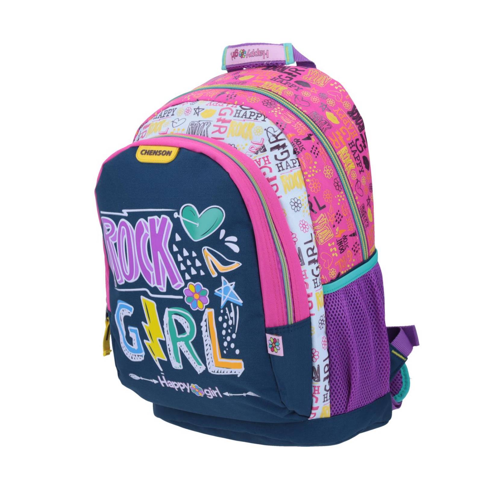 MOCHILA ROCK GIRL HAPPY GIRL PORTATABLET 