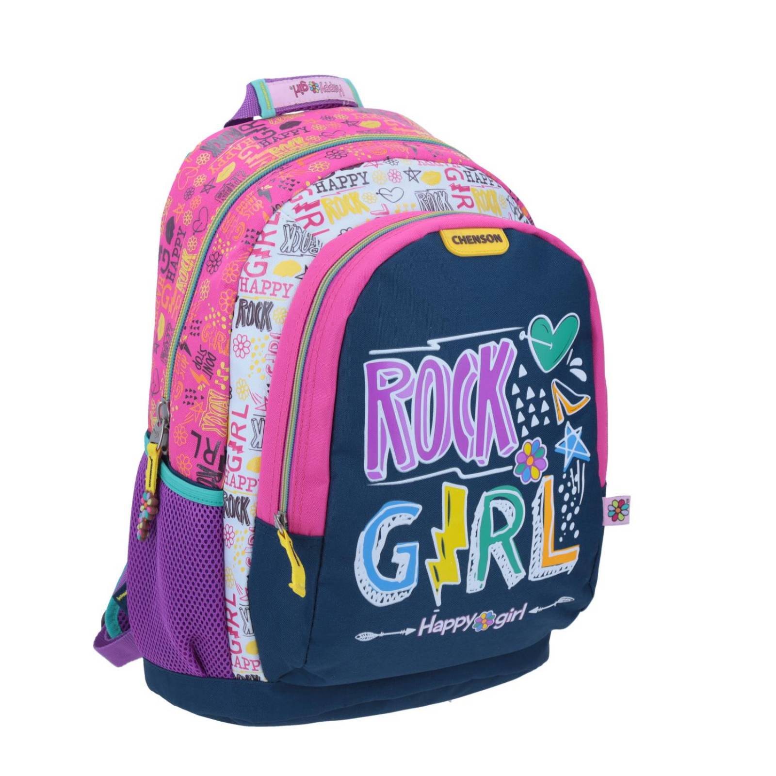 MOCHILA ROCK GIRL HAPPY GIRL PORTATABLET 