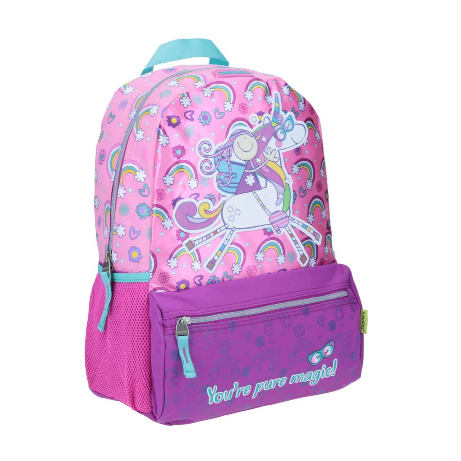 Mochila grande unicornio fulanitos 