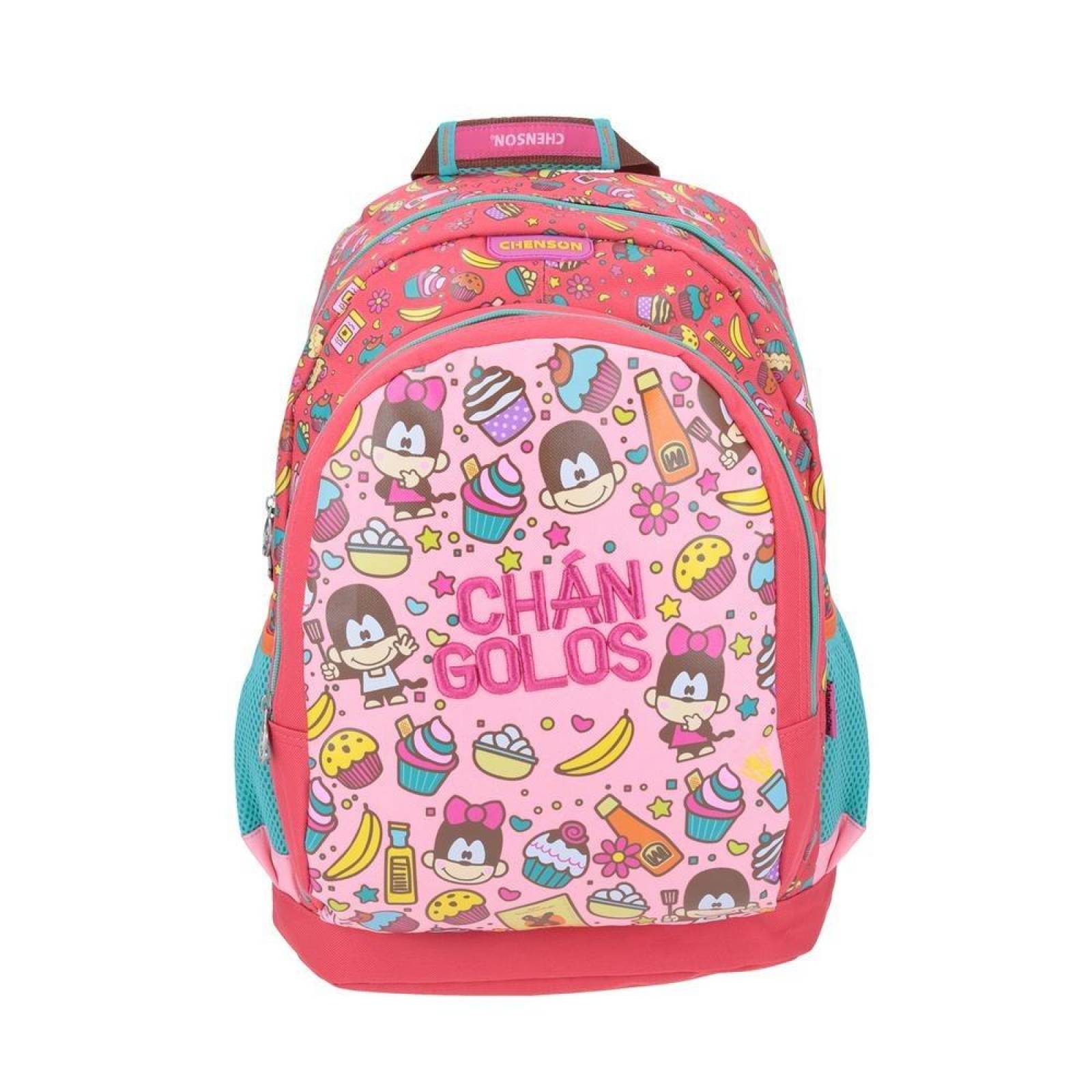 Mochila Grande Chenson Changolos Yomis Rosa 