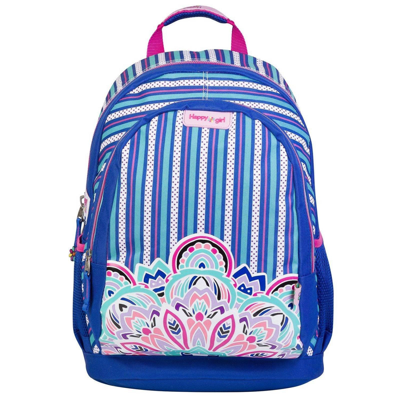 Mochila CHENSON multi-compartimento happy girl azul para niña 
