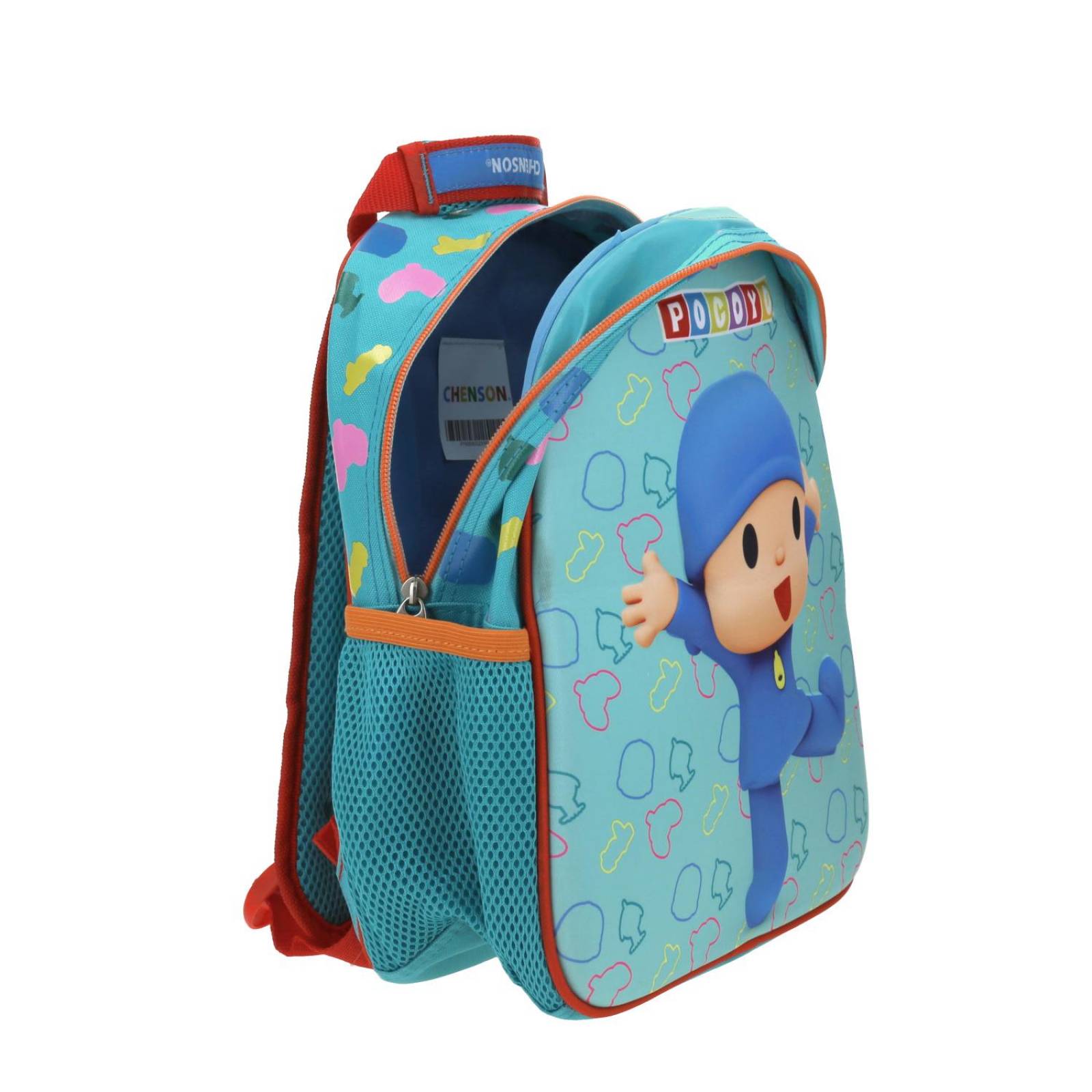 Mochila Chico Verde Chenson Pocoyo Kinder HAPOC para niño 