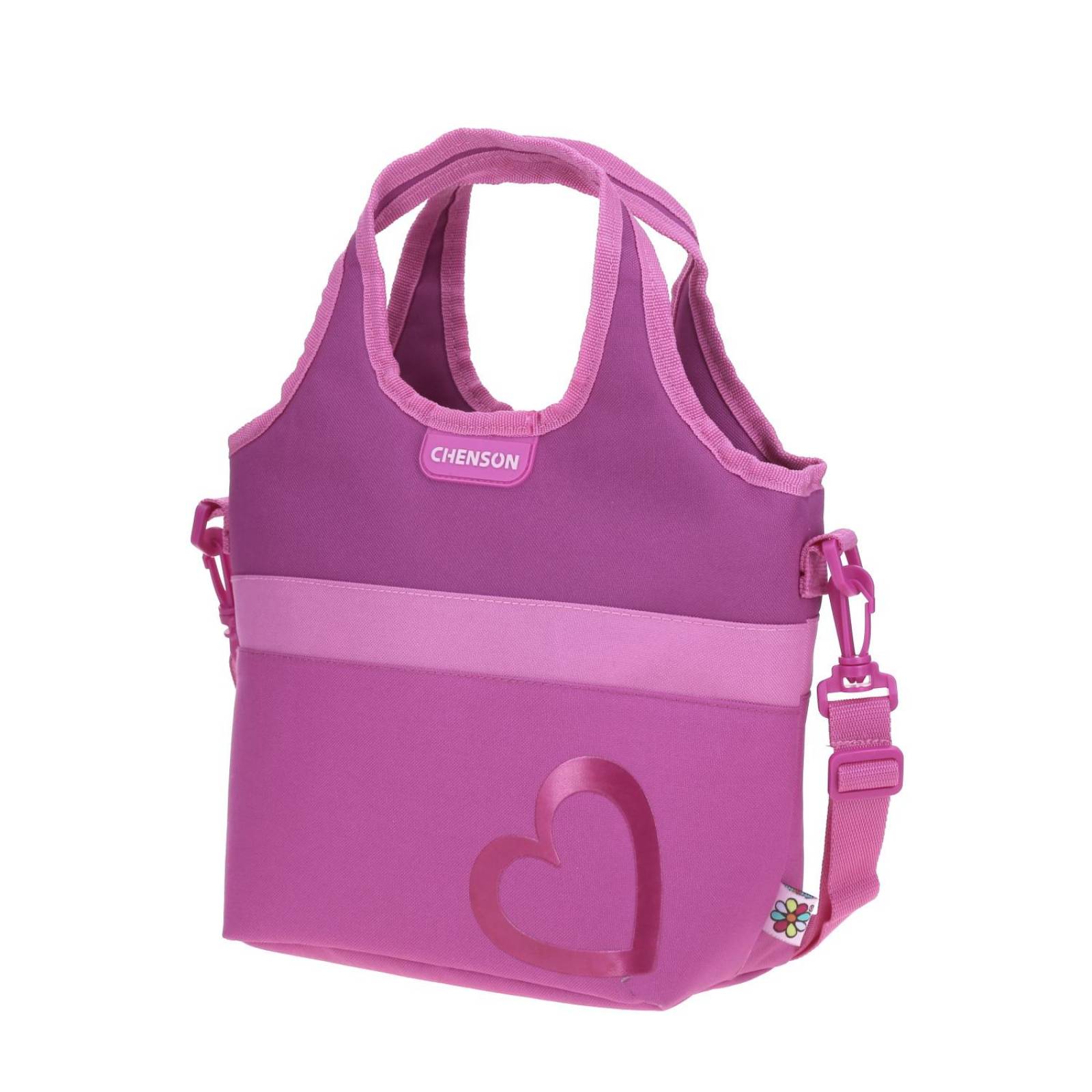 Lonchera Chico Rosa Chenson Happy Girl Primaria CHEIN para niña 