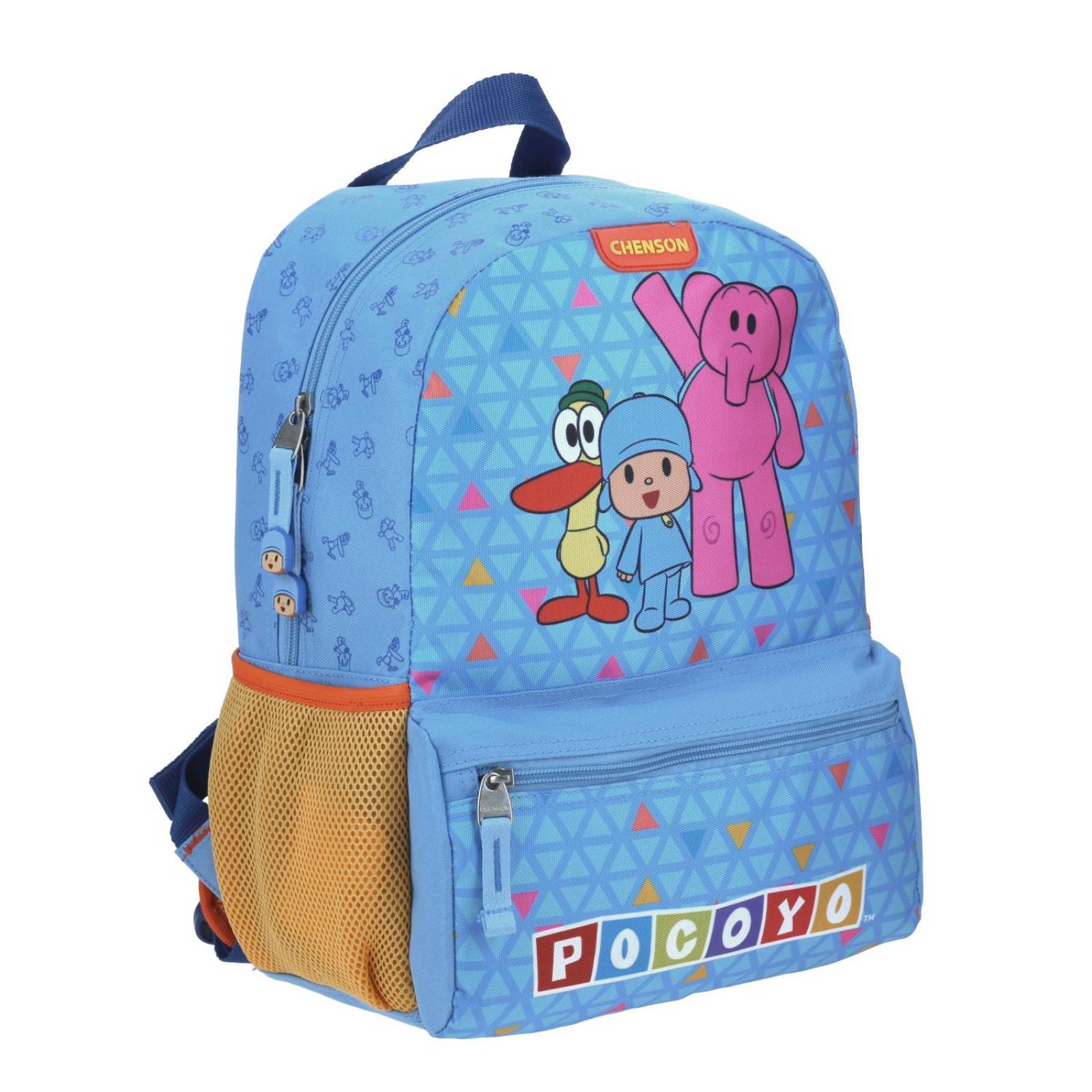 Mochila Mediano Azul Chenson Pocoyo Kinder PRENS Unisex 