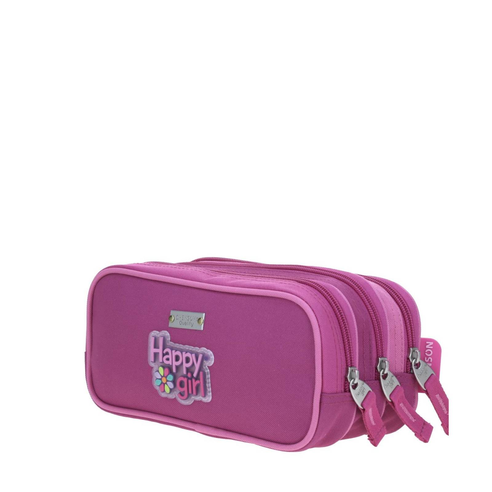 Lapicera Chico Rosa Chenson Happy Girl Primaria CHEIN para niña 