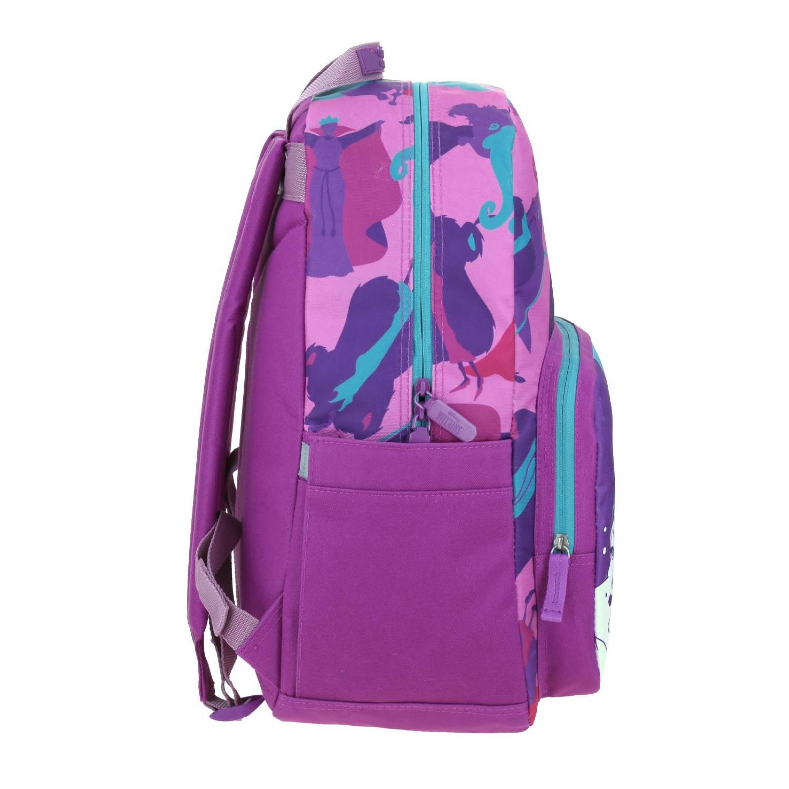 Mochila Grande Fucsia 1818 Villanas Secundaria Evils para mujer Porta Laptop simple de hasta 15". 