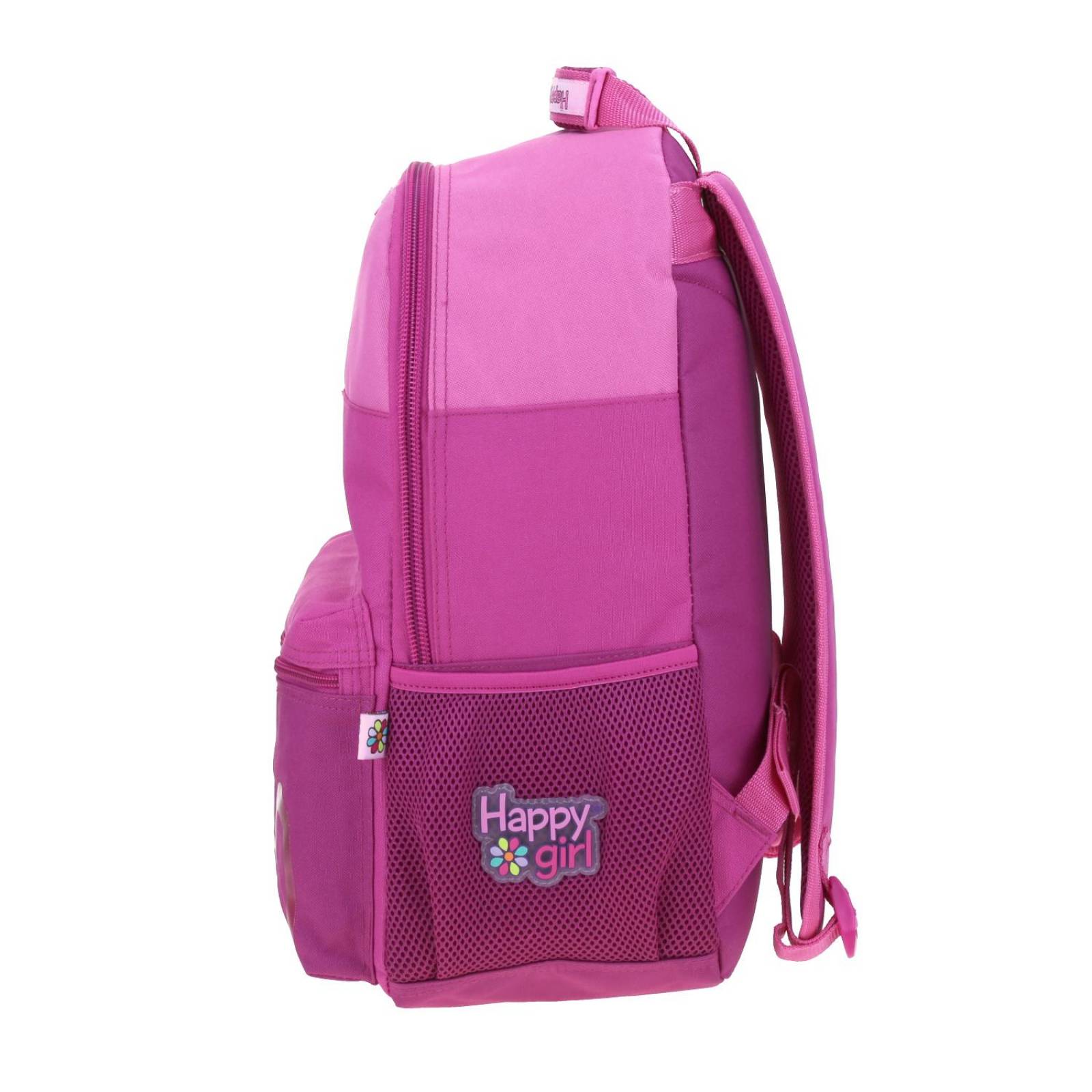 Mochila Grande Rosa Chenson Happy Girl Primaria CHEIN para niña Porta tablet de hasta 10". 