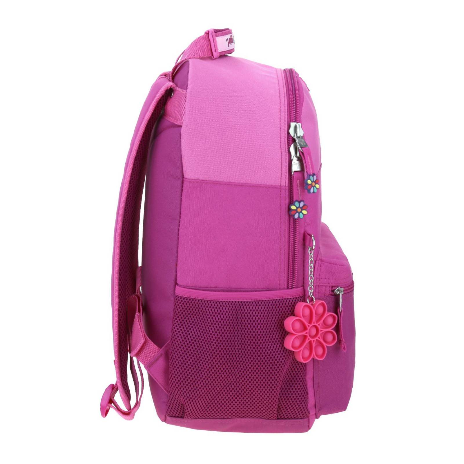 Mochila Grande Rosa Chenson Happy Girl Primaria CHEIN para niña Porta tablet de hasta 10". 