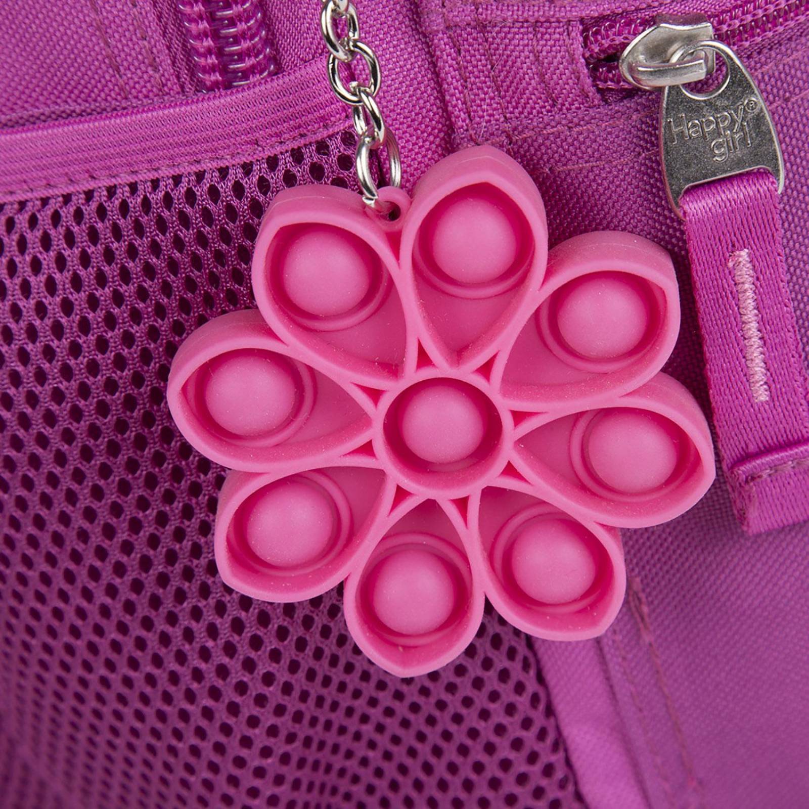 Mochila Grande Rosa Chenson Happy Girl Primaria CHEIN para niña Porta tablet de hasta 10". 
