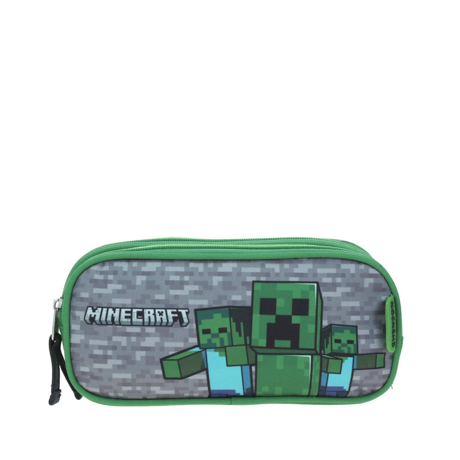 Lapicera Chico Verde Chenson Minecraft Primaria ZEEP para niño
